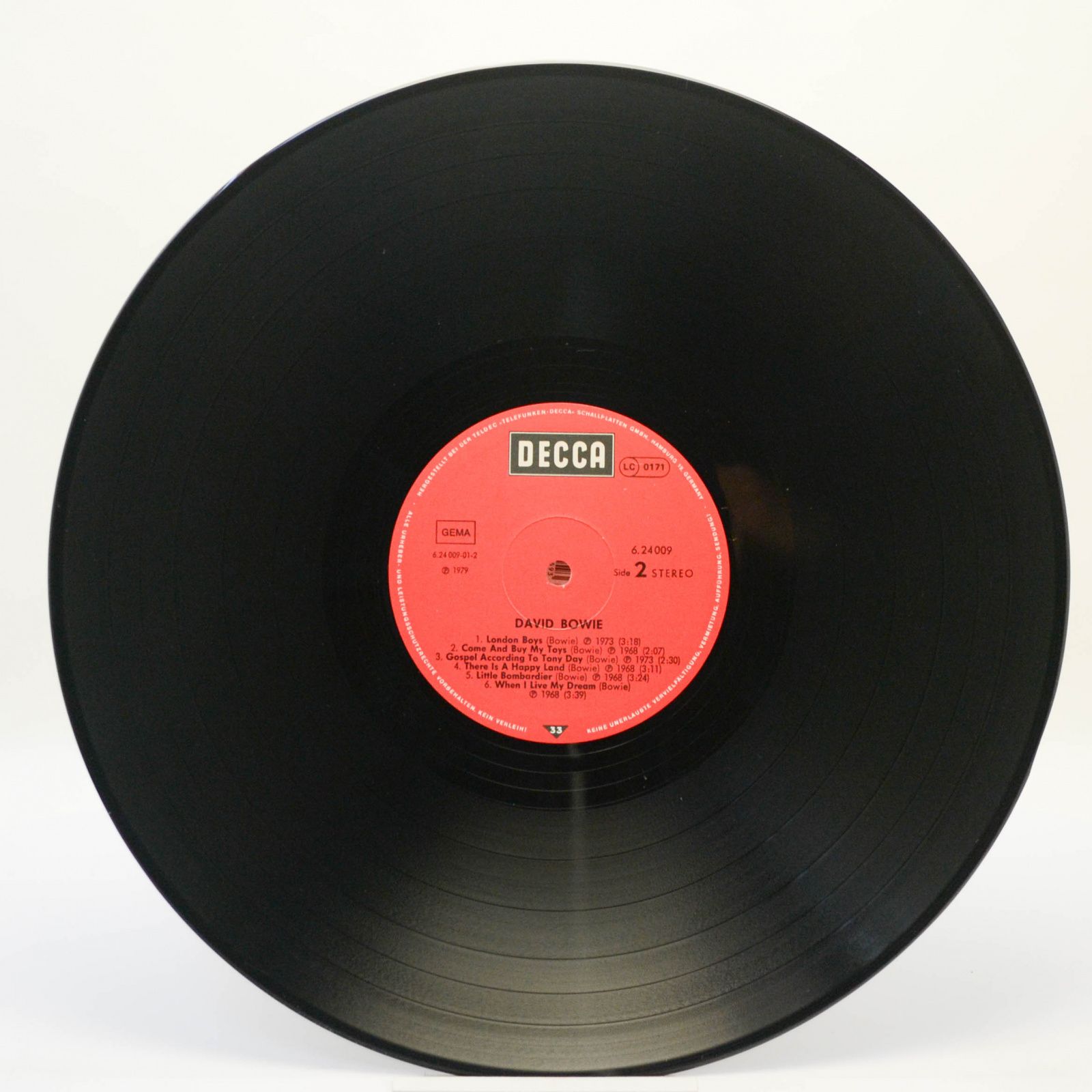 David Bowie — David Bowie, 1979