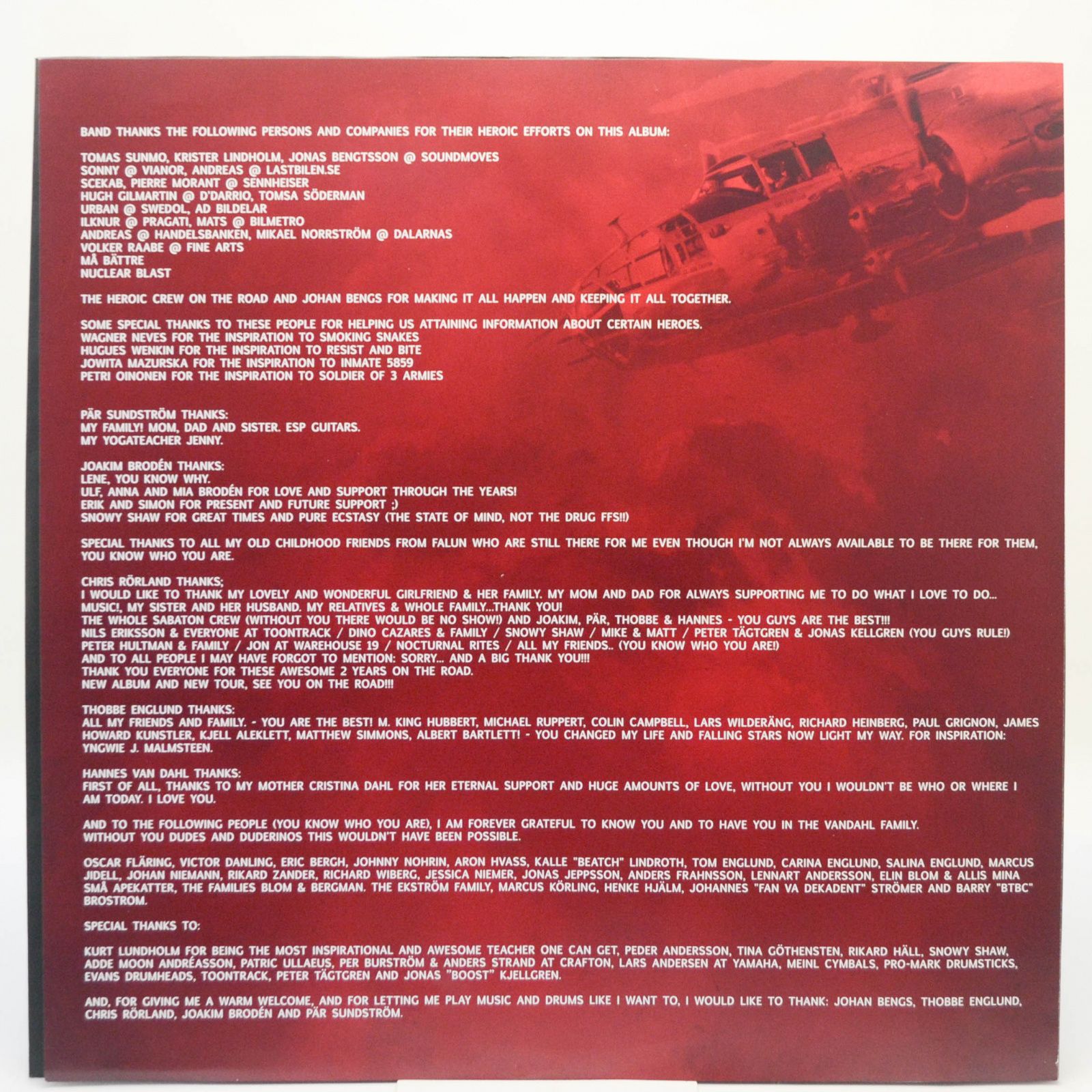 Sabaton — Heroes, 2014