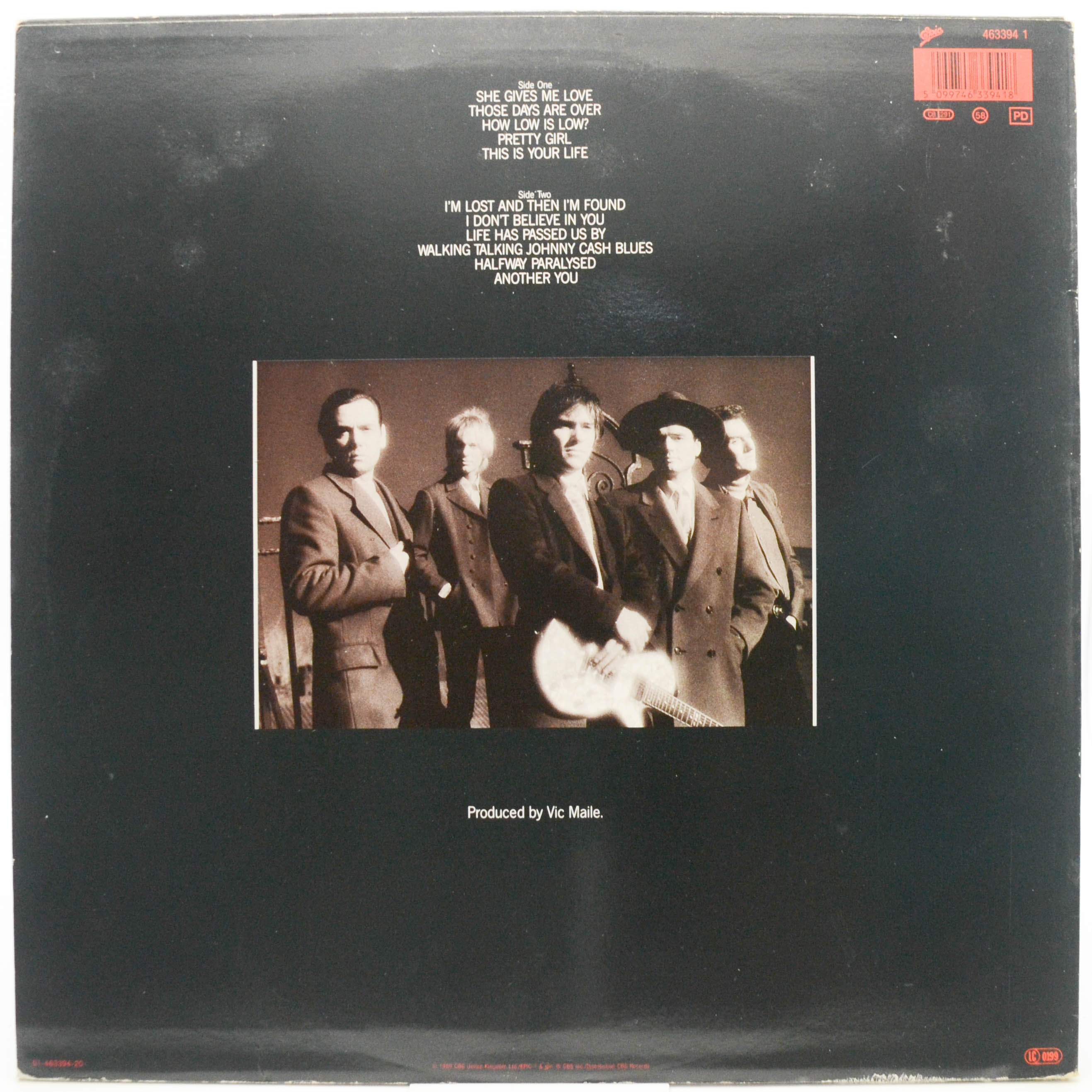 Виниловая пластинка Godfathers — More Songs About Love & Hate, 1989