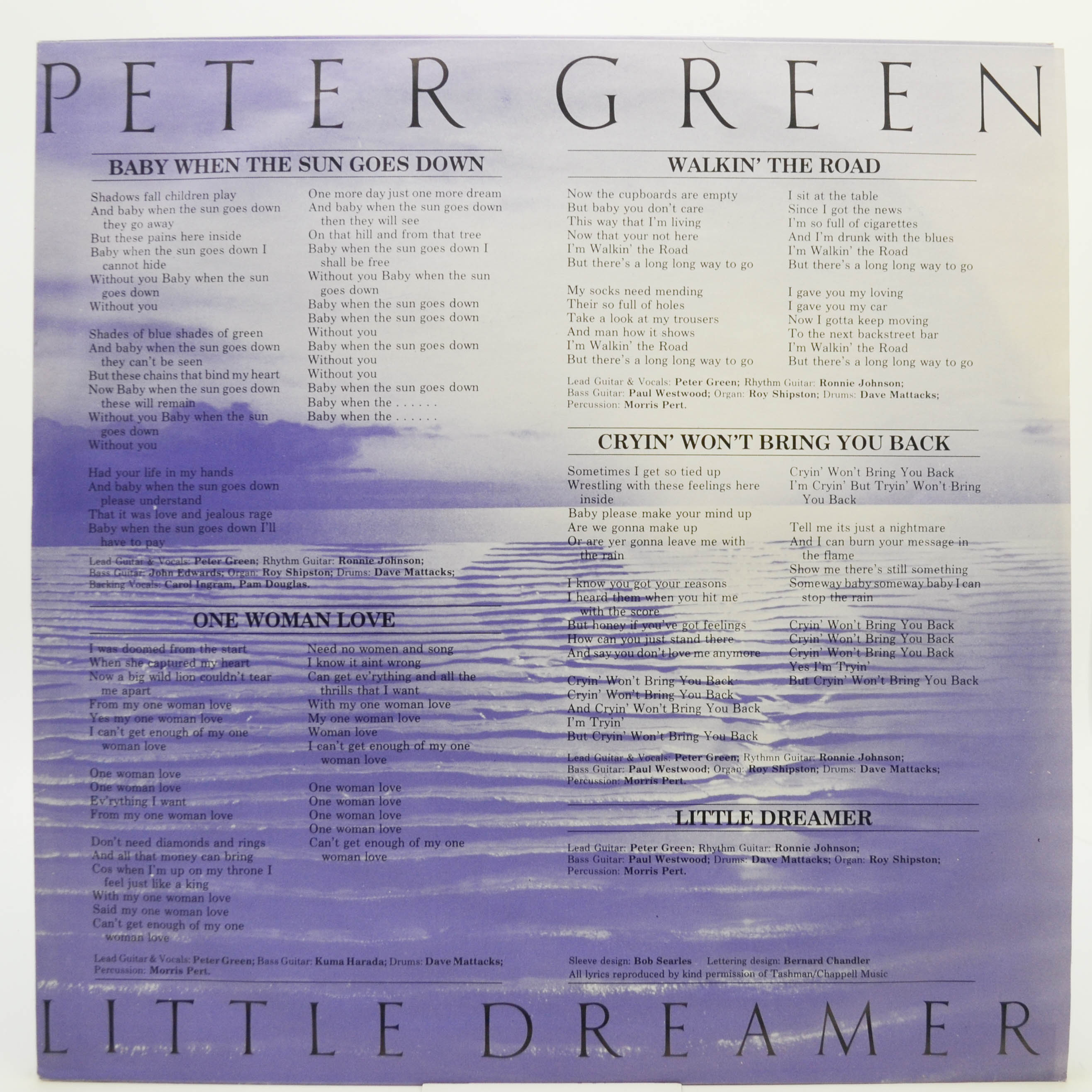 Peter Green — Little Dreamer, 1980