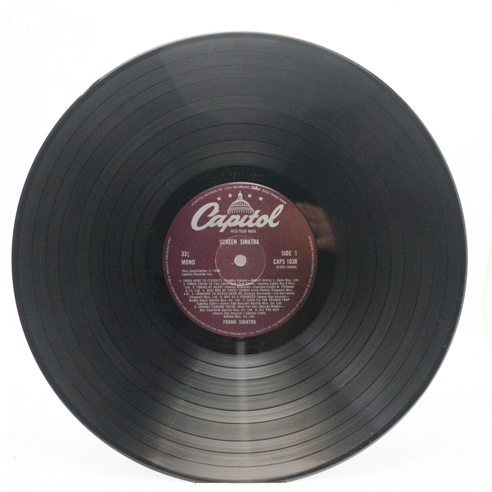 Frank Sinatra — Screen Sinatra (UK), 1980