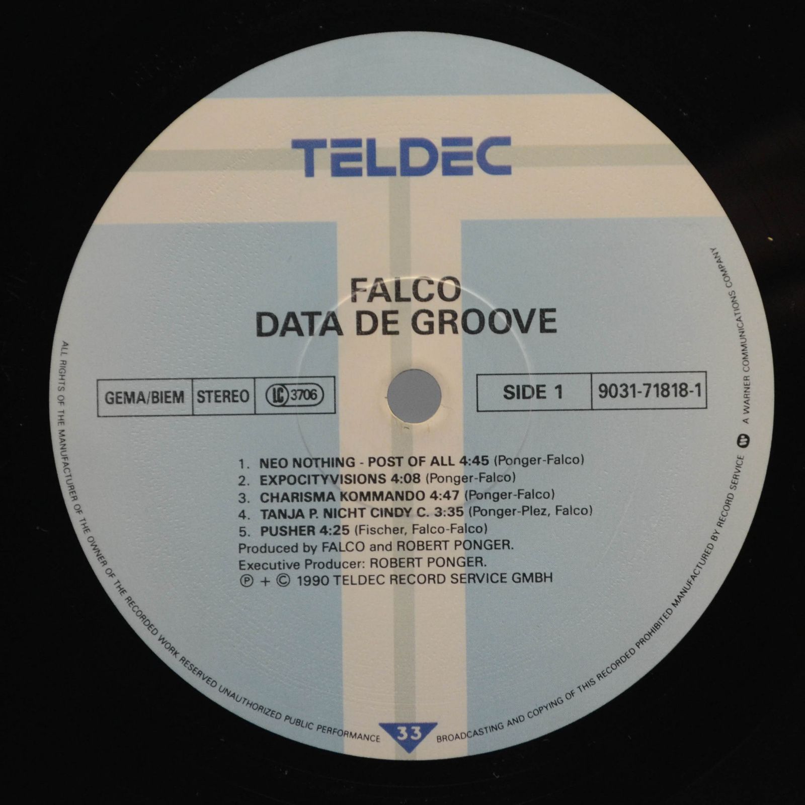 Falco — Data De Groove, 1990