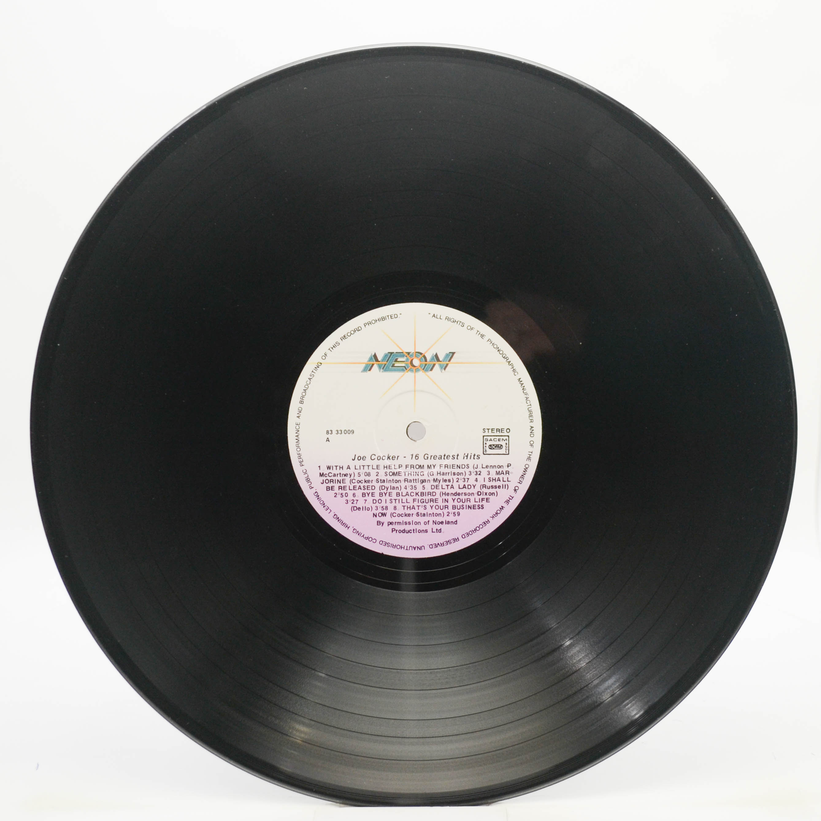 Joe Cocker — 16 Greatest Hits, 1988