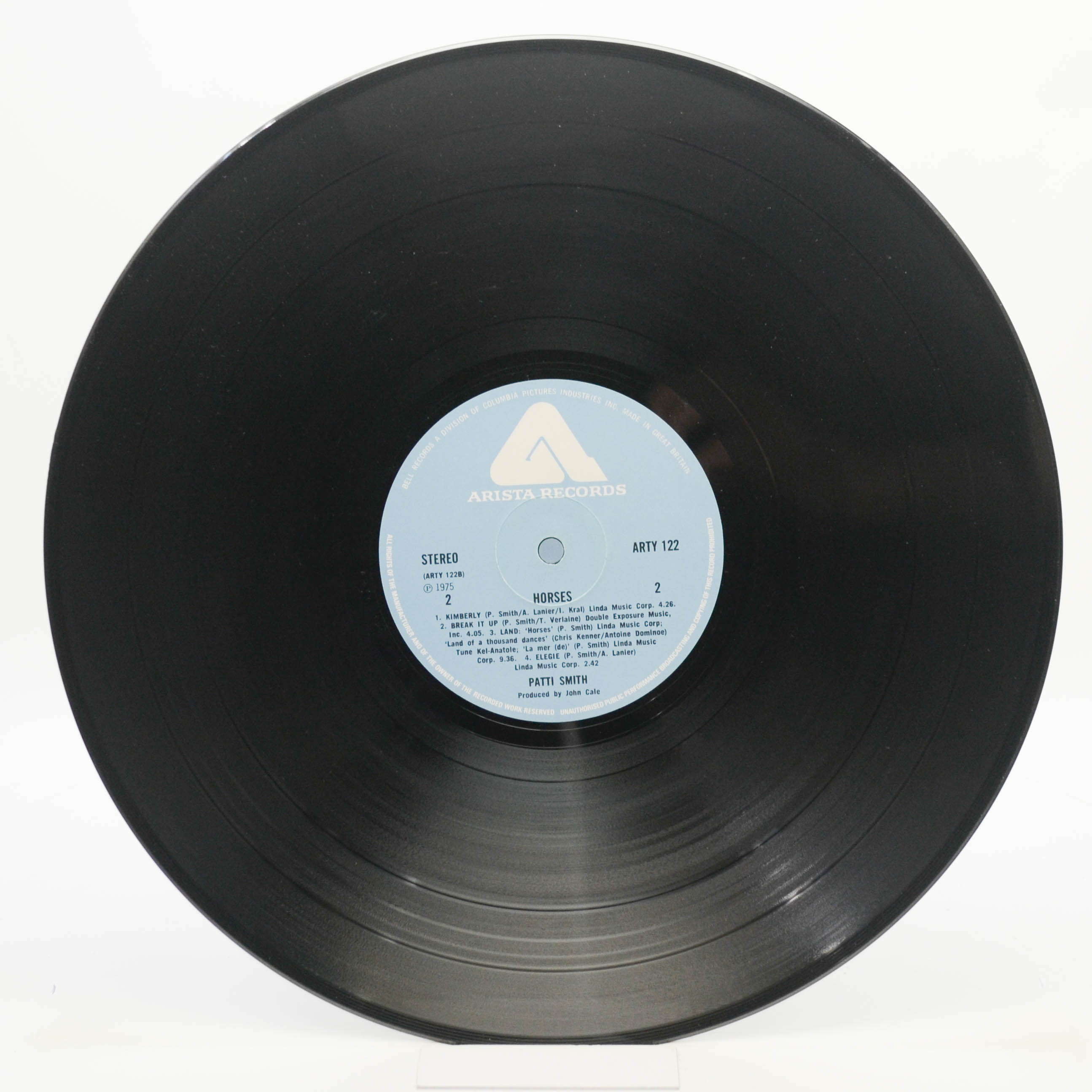 Виниловая пластинка Patti Smith — Horses (UK), 1975