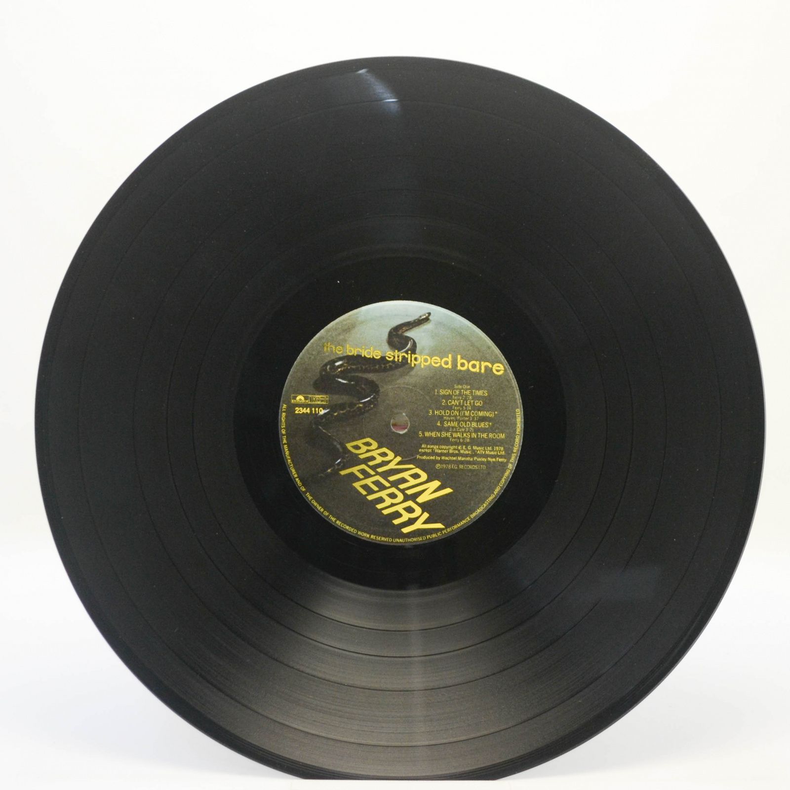 Bryan Ferry — The Bride Stripped Bare, 1978