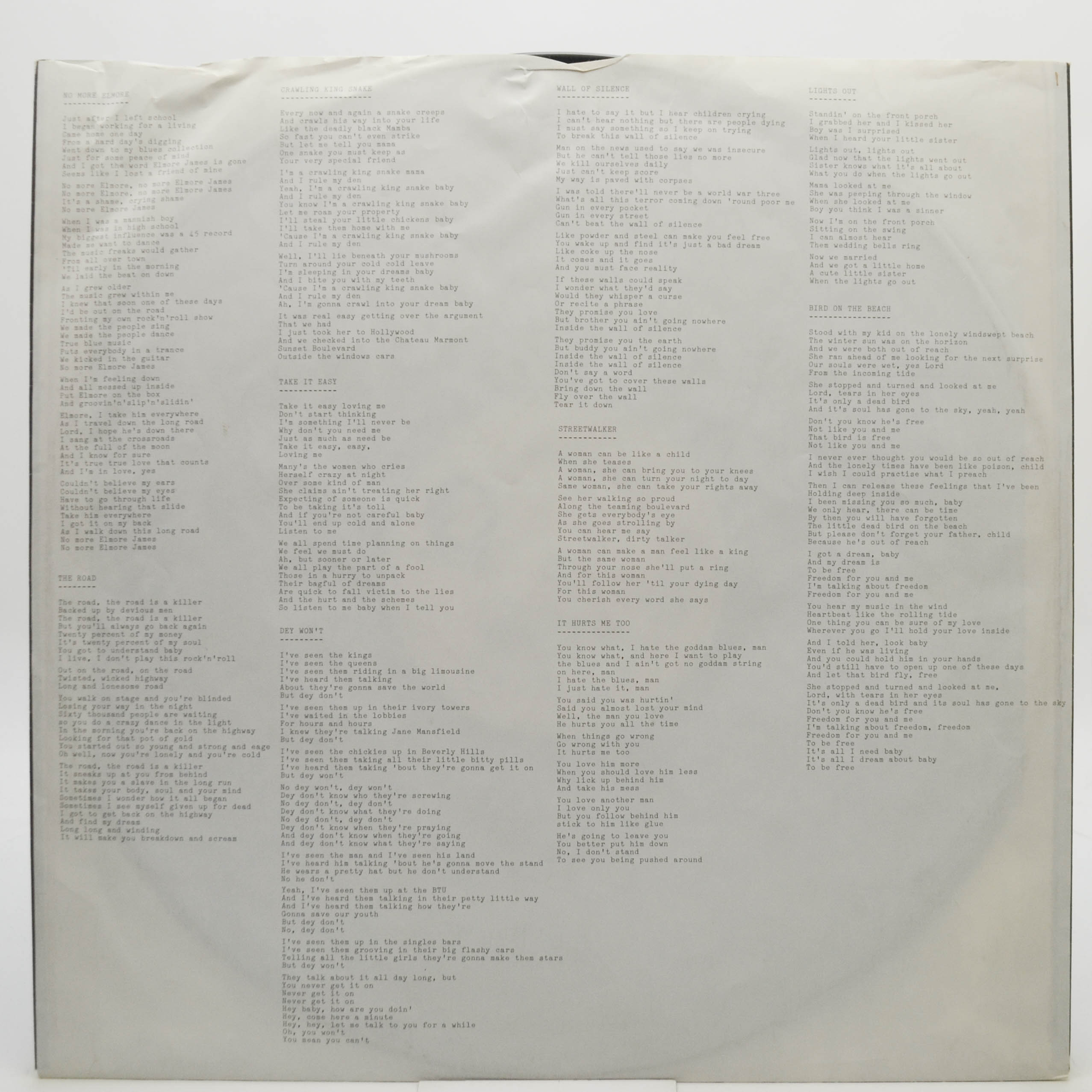 Виниловая пластинка Eric Burdon Band — Eric Burdon Band, 1982