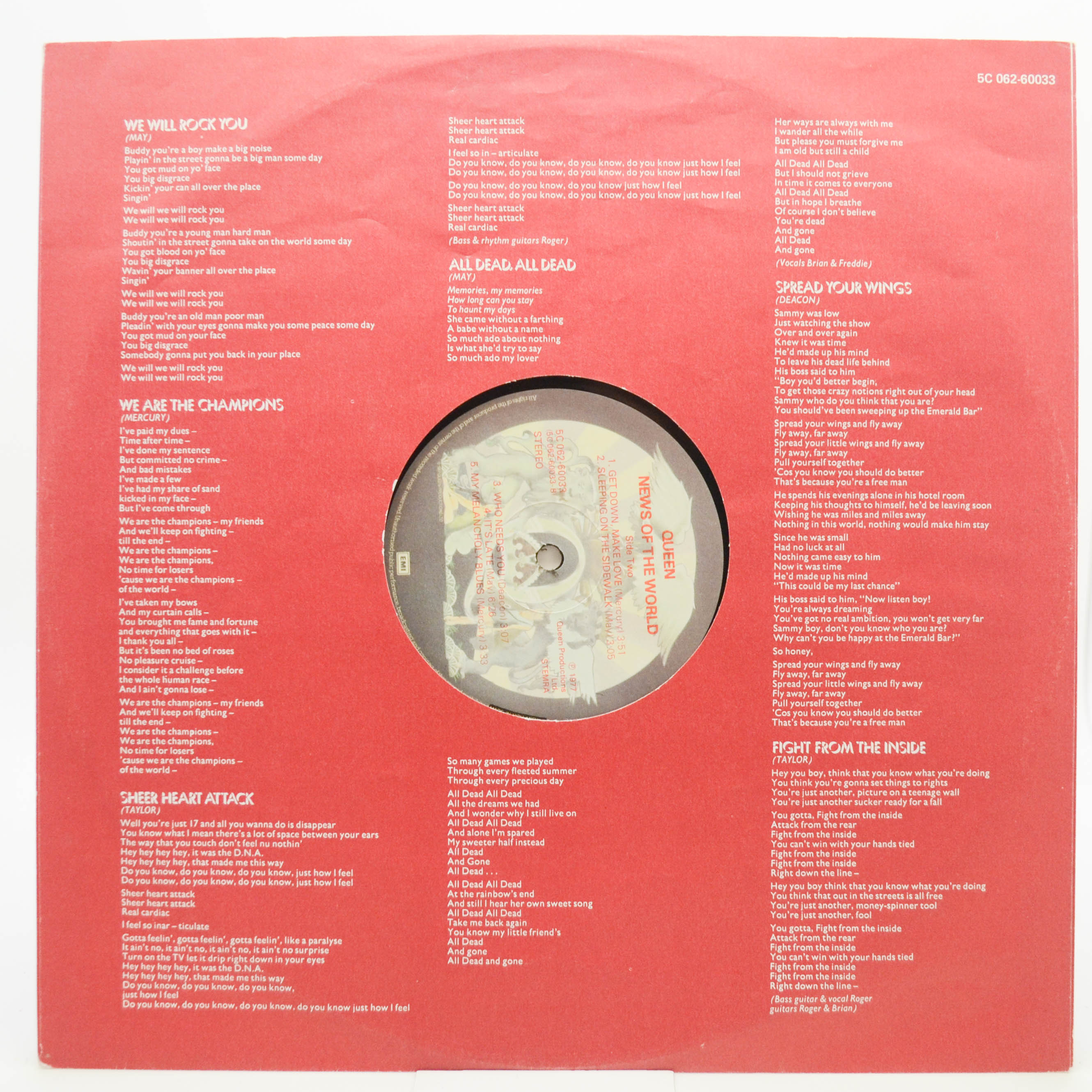 Queen — News Of The World, 1977