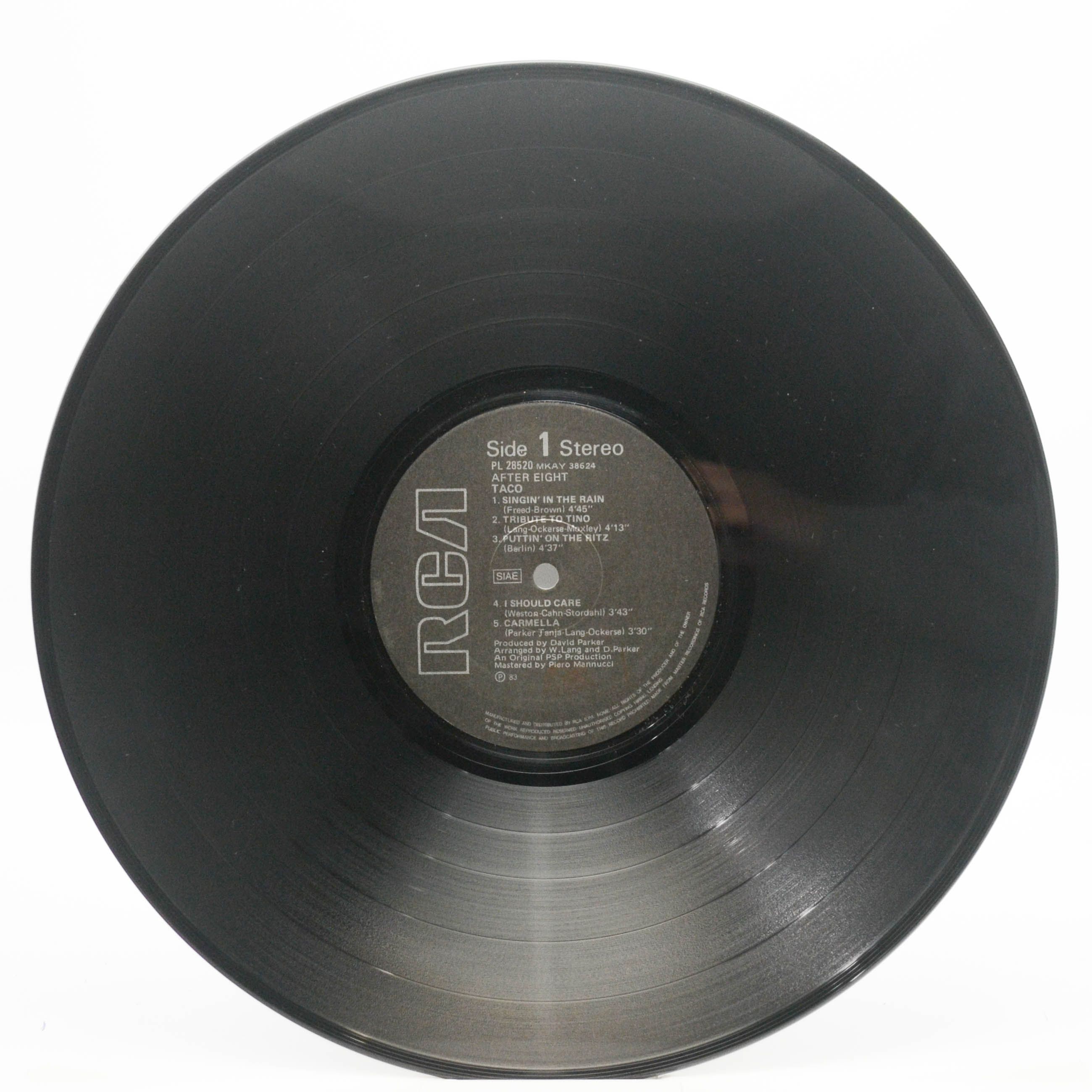 Виниловая пластинка Taco — After Eight, 1982