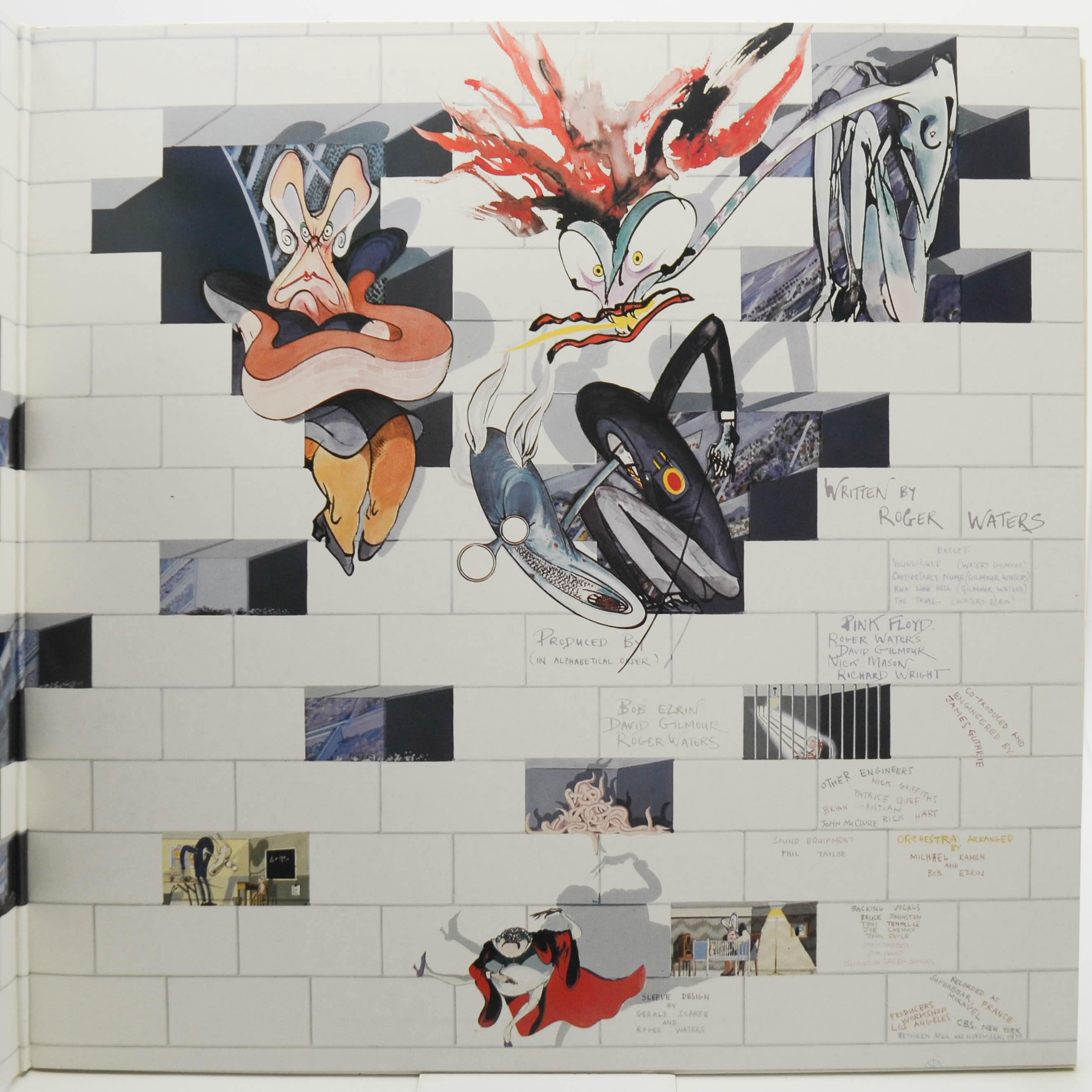 Виниловая пластинка Pink Floyd — The Wall (2LP), 1979