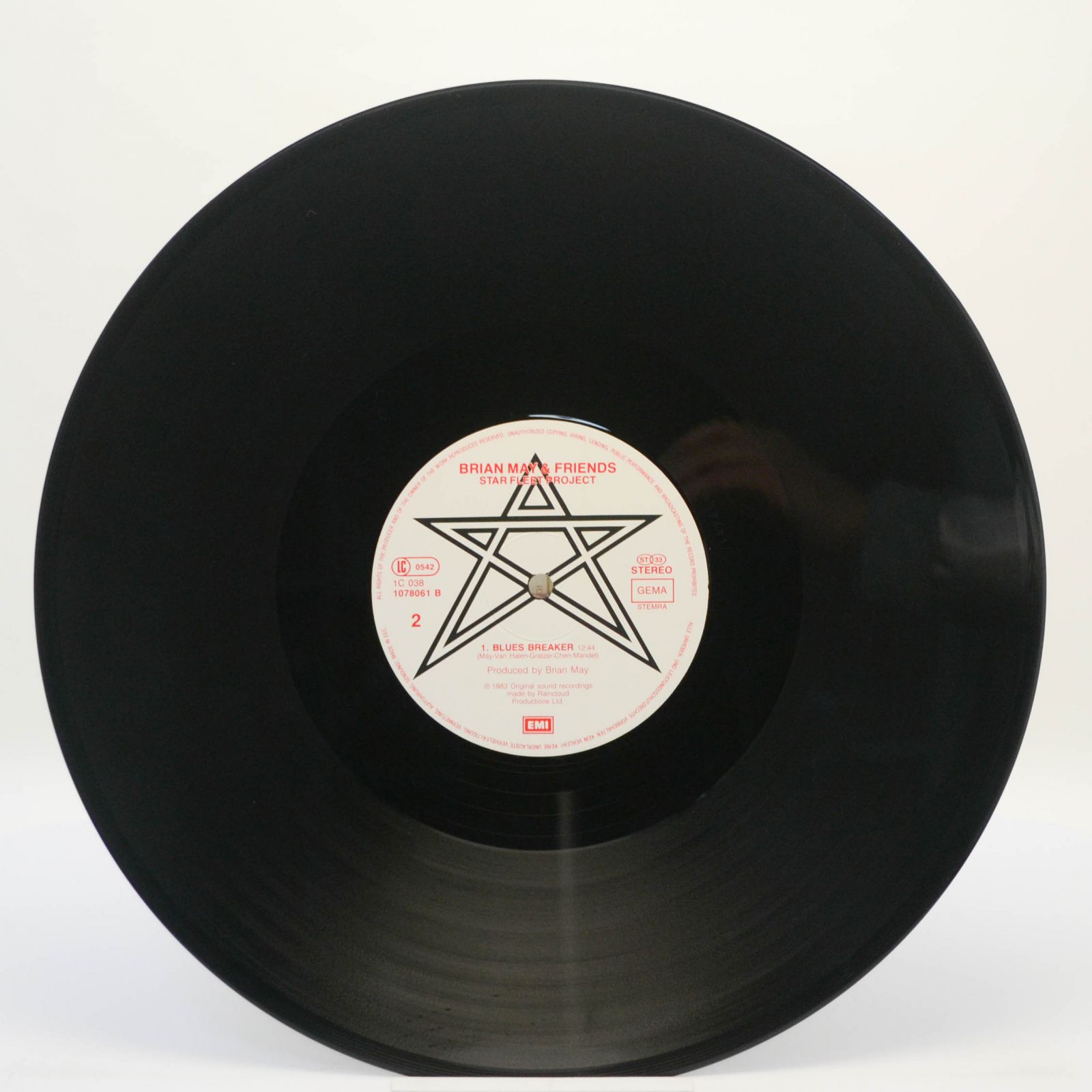 Виниловая пластинка Brian May + Friends — Star Fleet Project, 1983