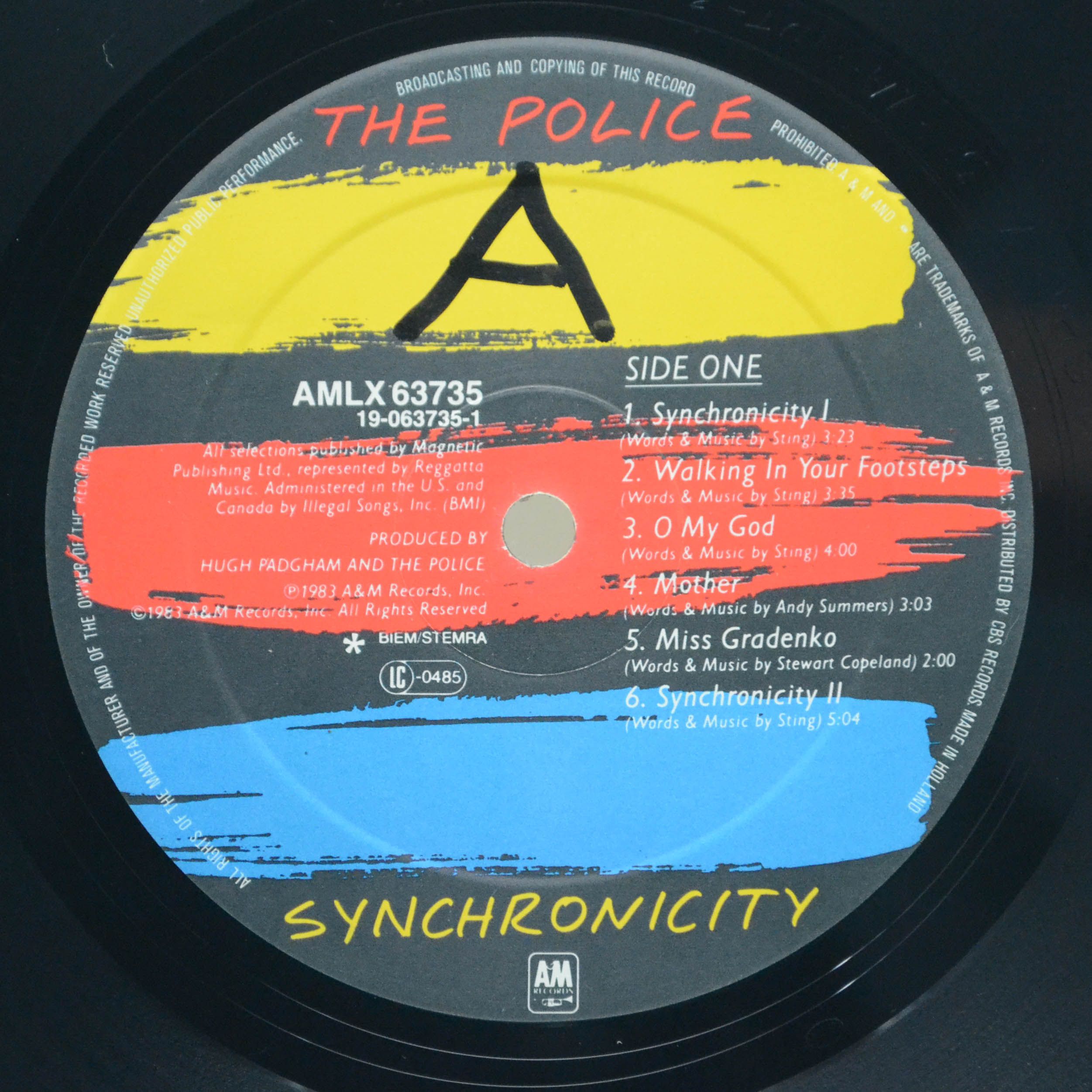 Police — Synchronicity, 1983