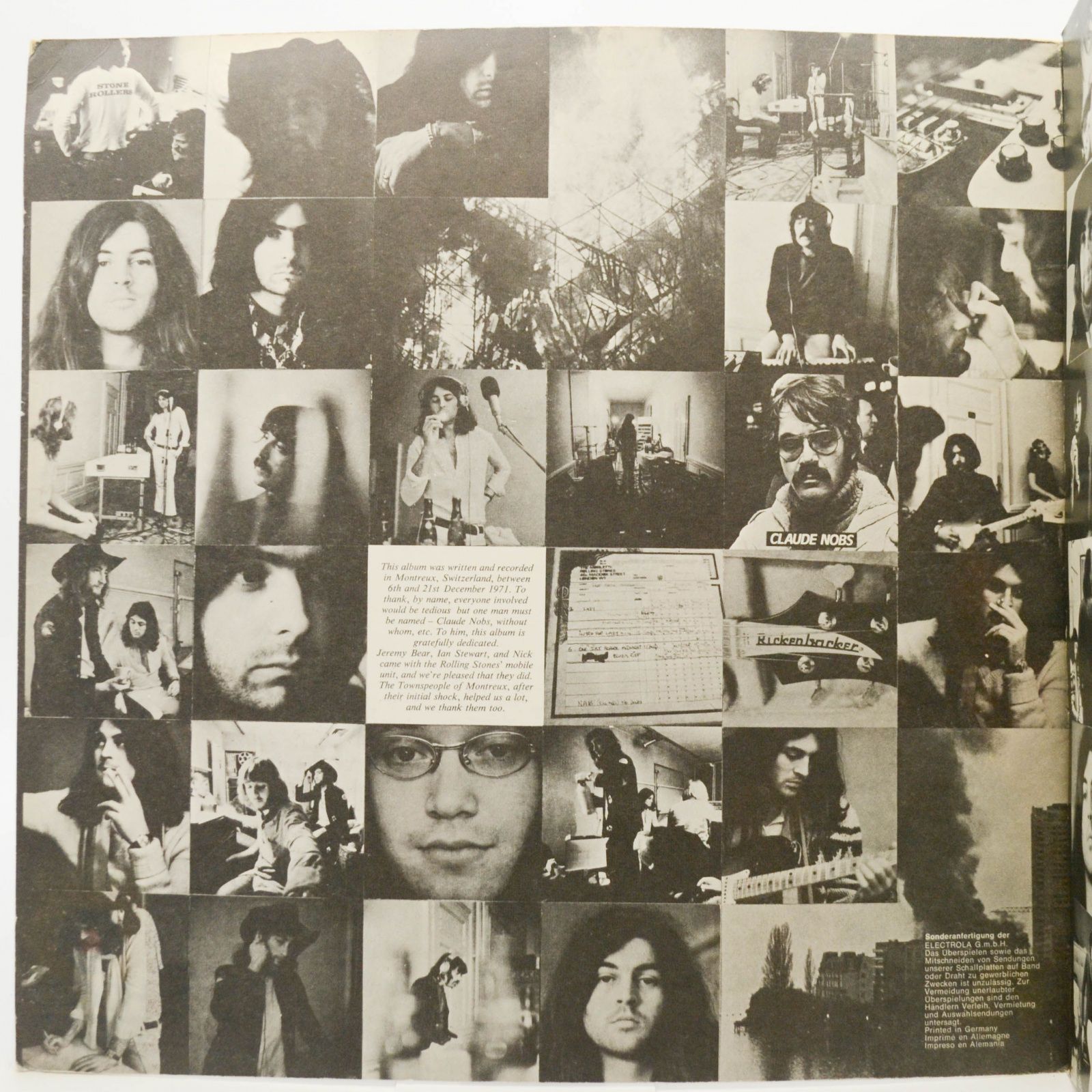 Deep Purple — Machine Head (poster), 1972