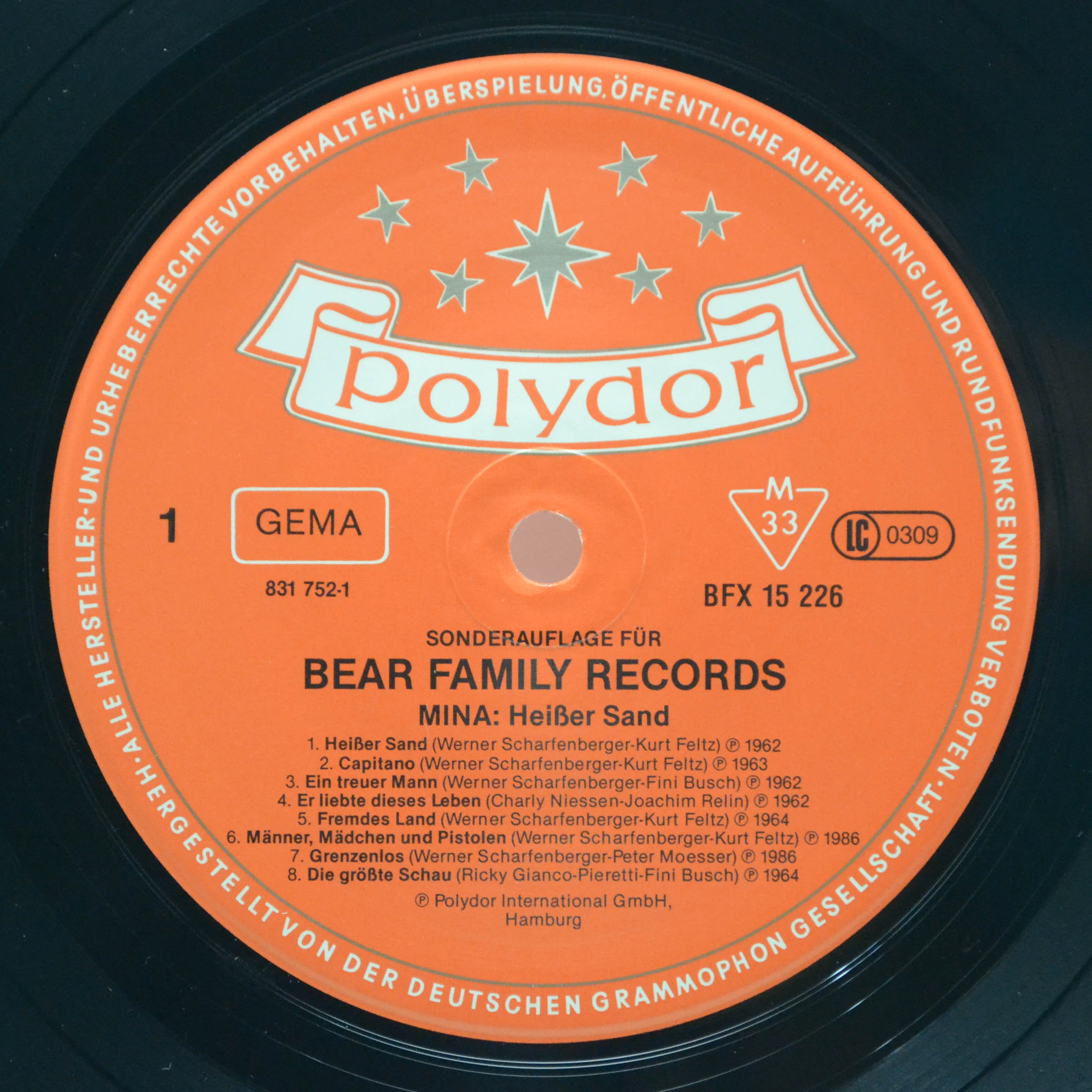 Mina — Heisser Sand, 1987