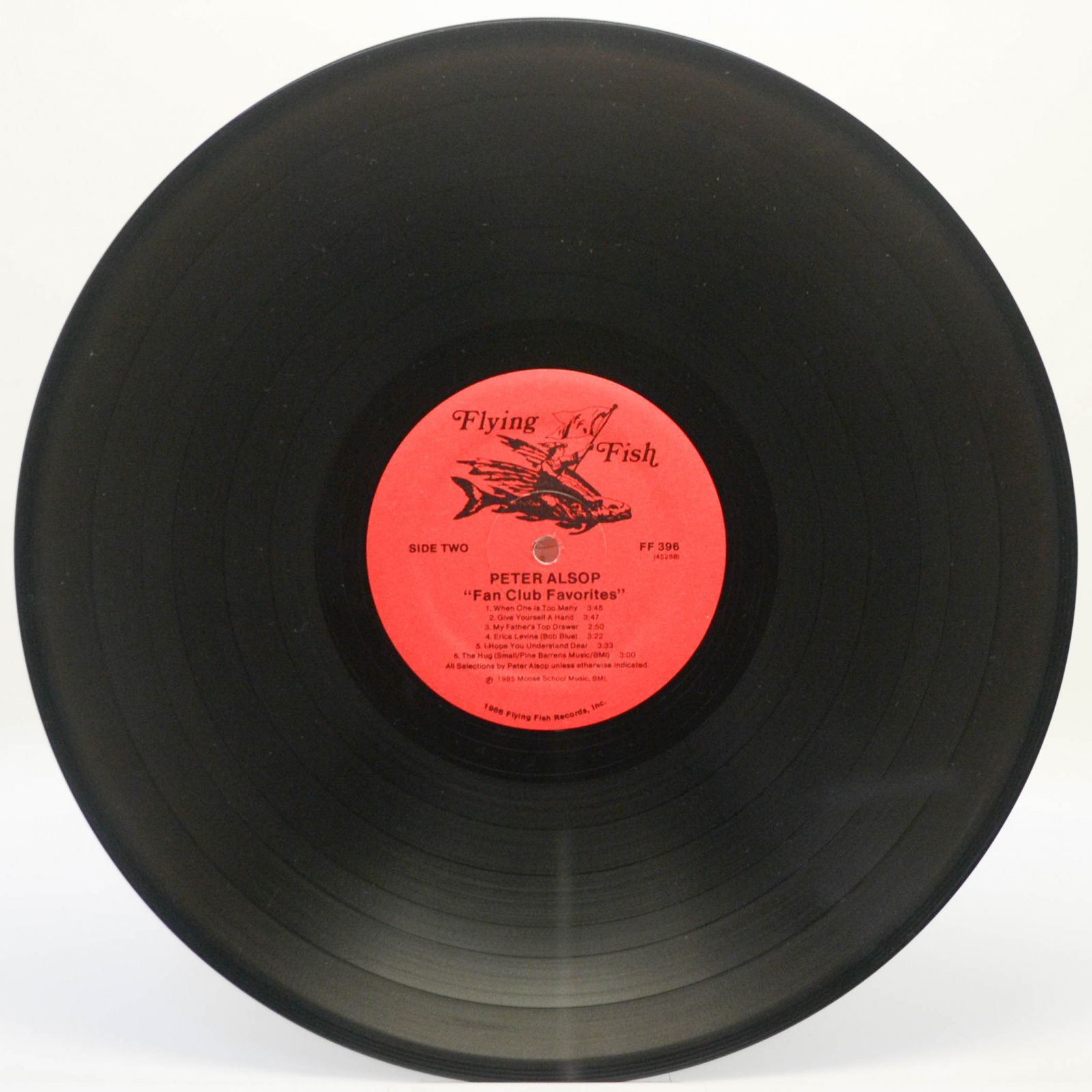 Виниловая пластинка Peter Alsop — Fan Club Favorites, 1986
