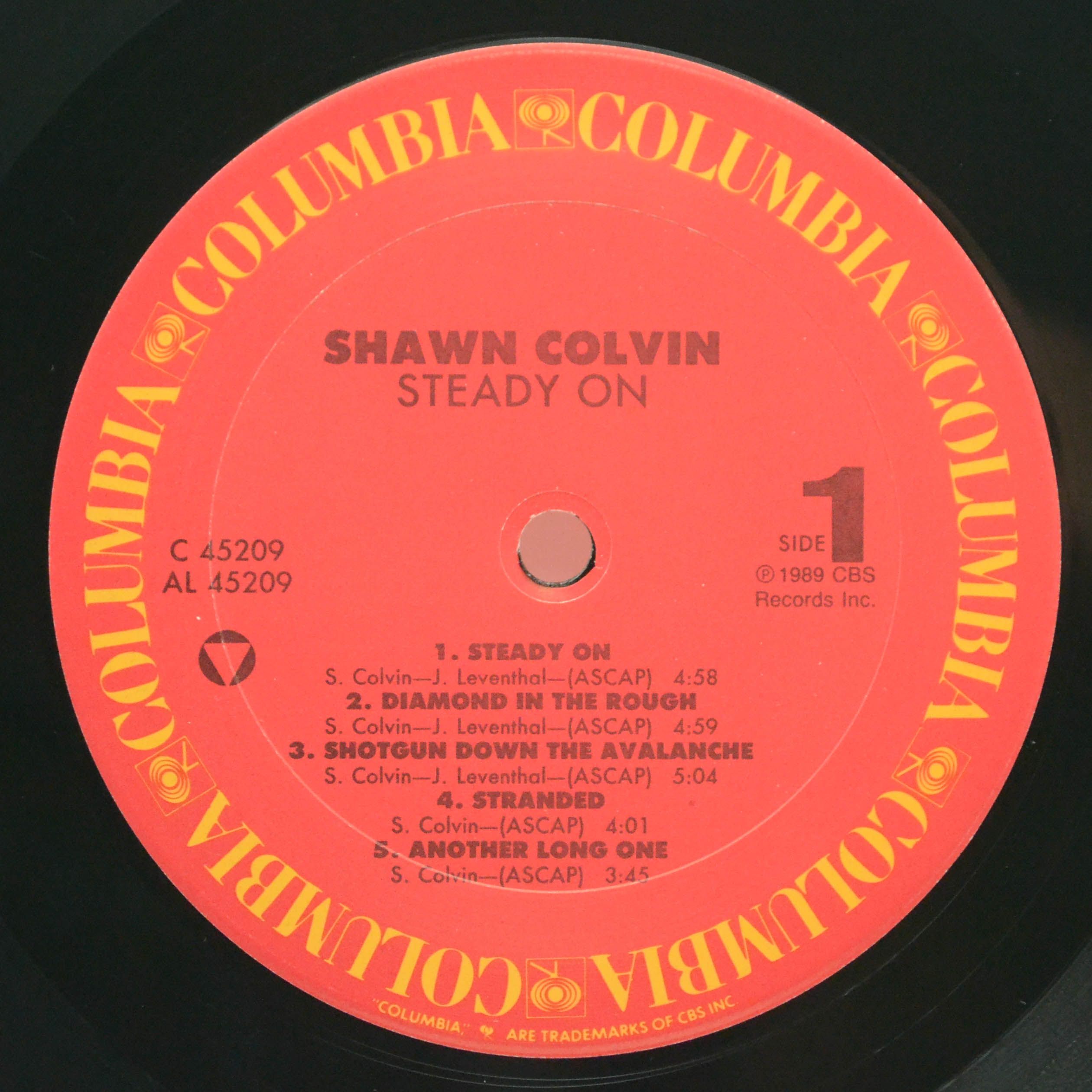 Виниловая пластинка Shawn Colvin — Steady On (1-st, USA), 1989