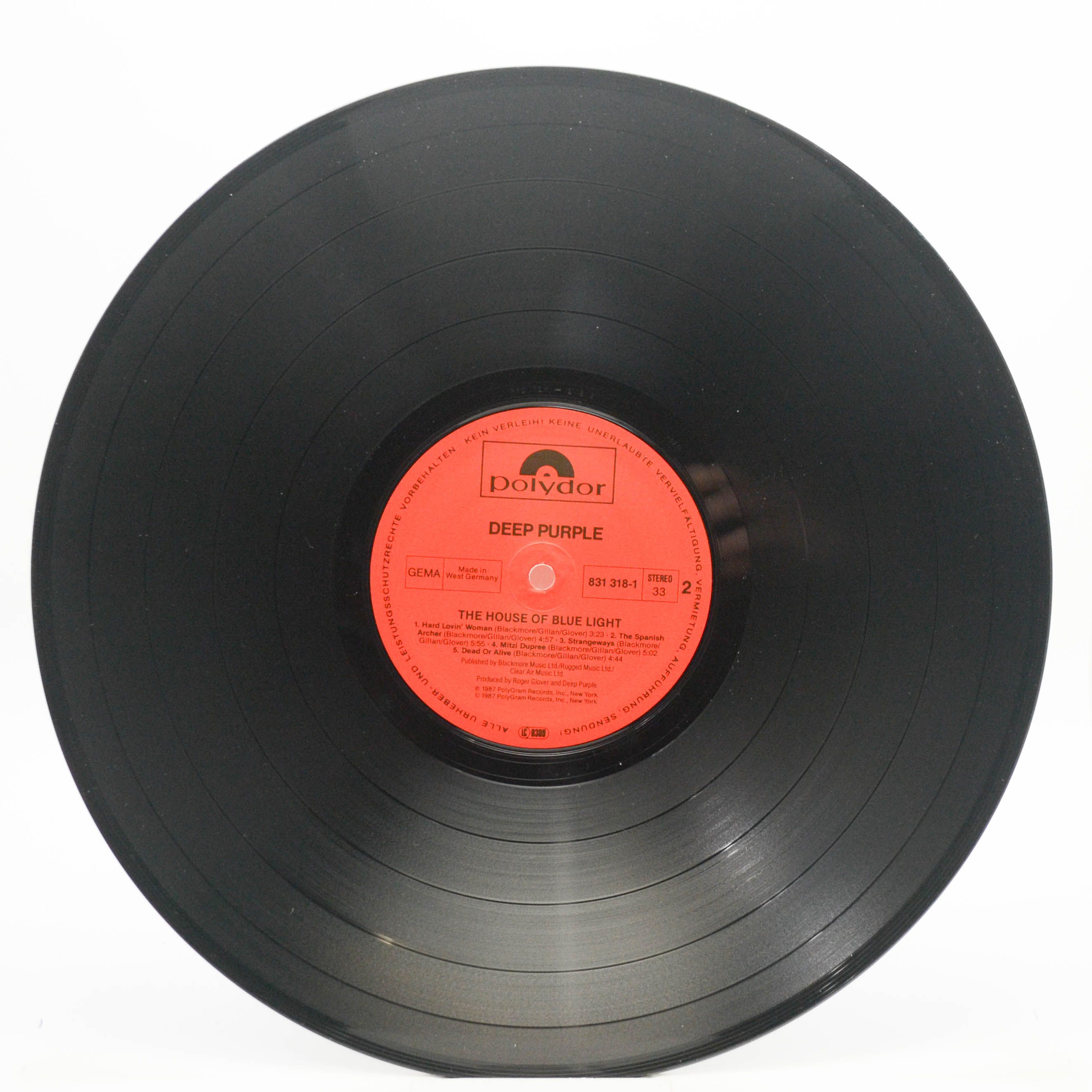 Deep Purple — The House Of Blue Light, 1987