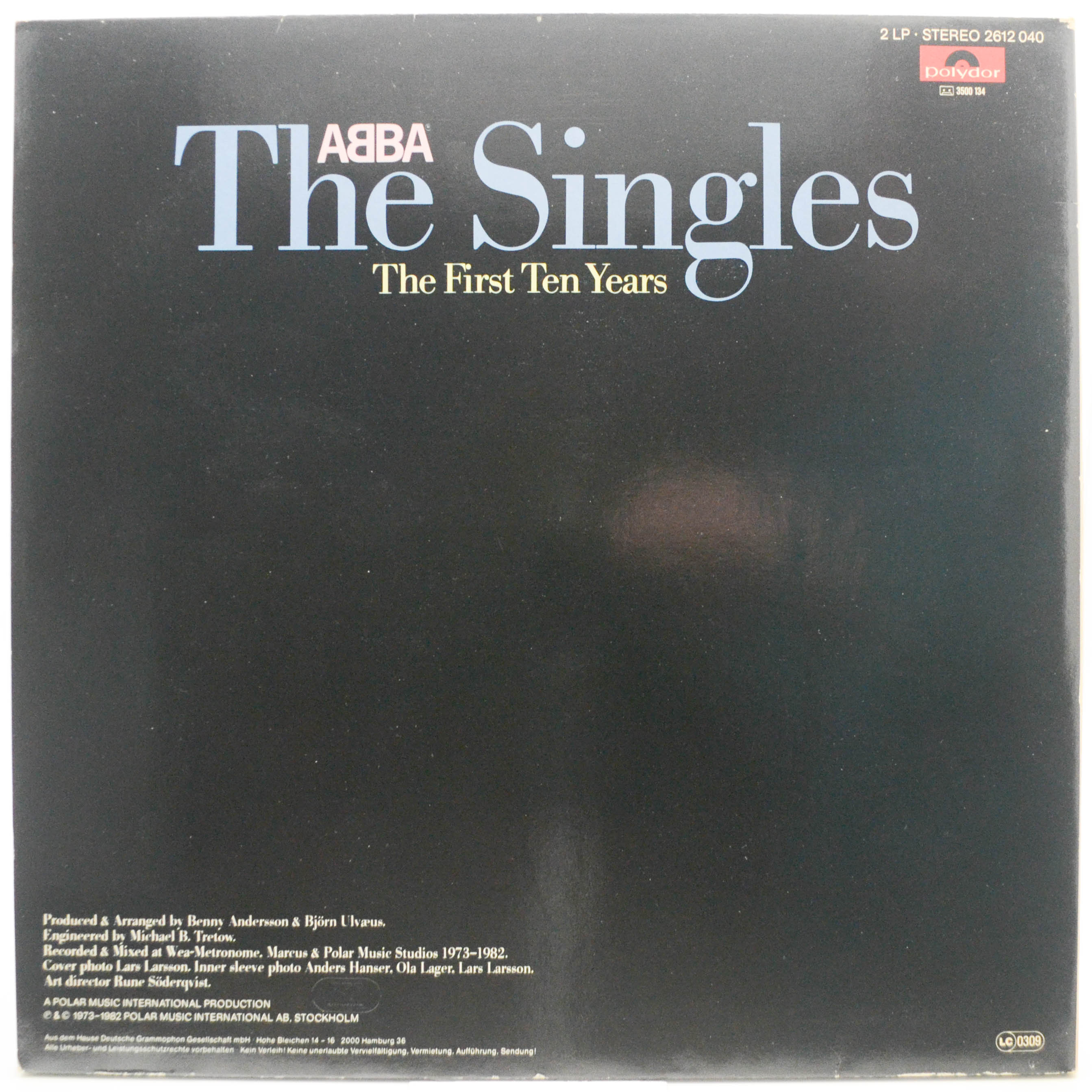 ABBA — The Singles (The First Ten Years) (2LP), 1982