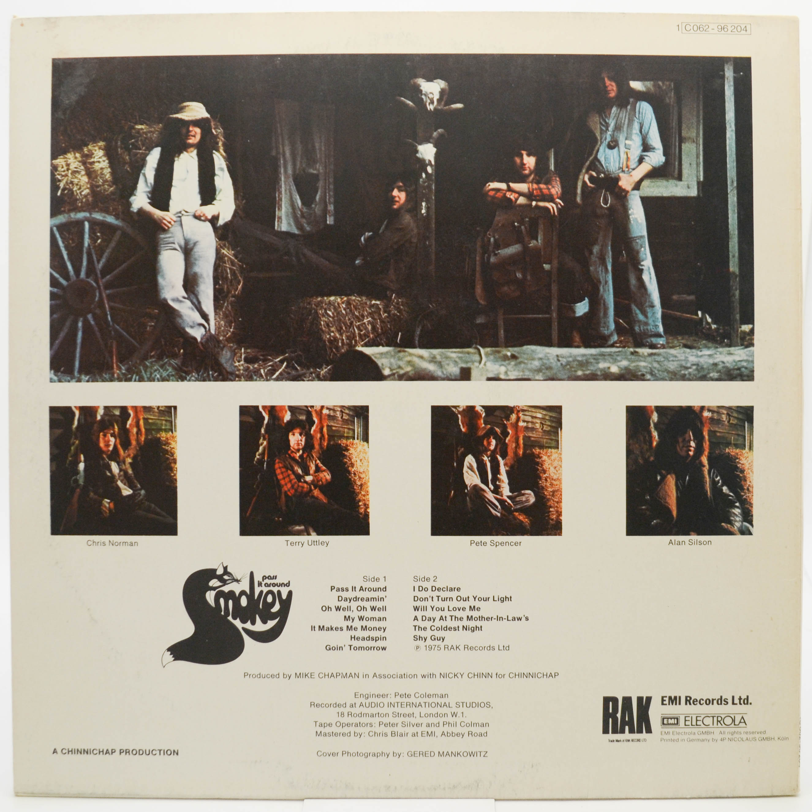 Smokey — Pass It Around, 1975