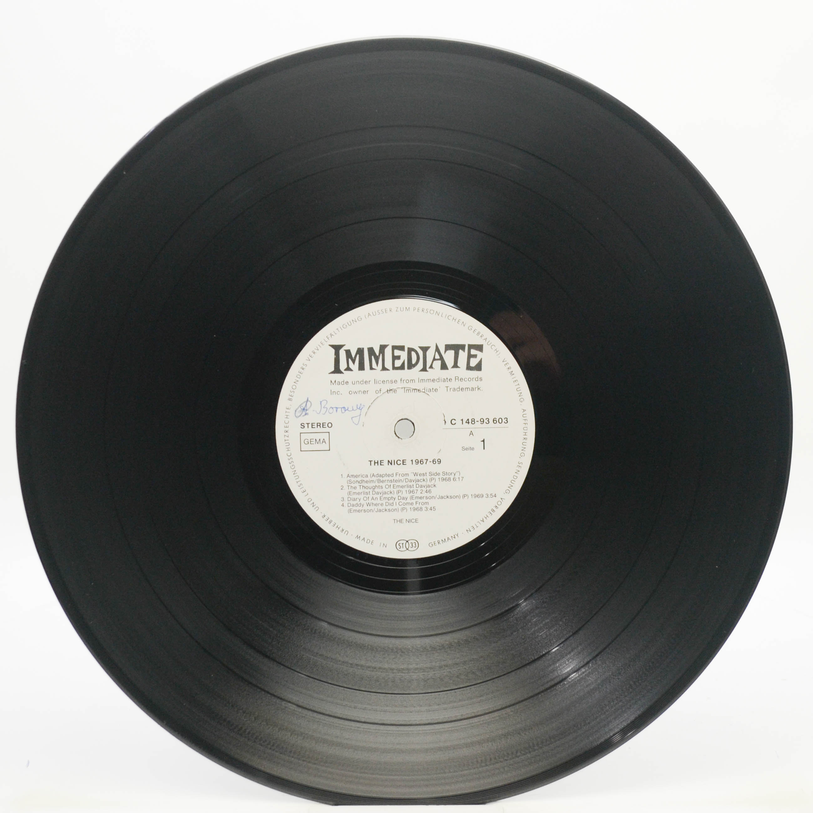 Nice — 1967-69 (2LP), 1972