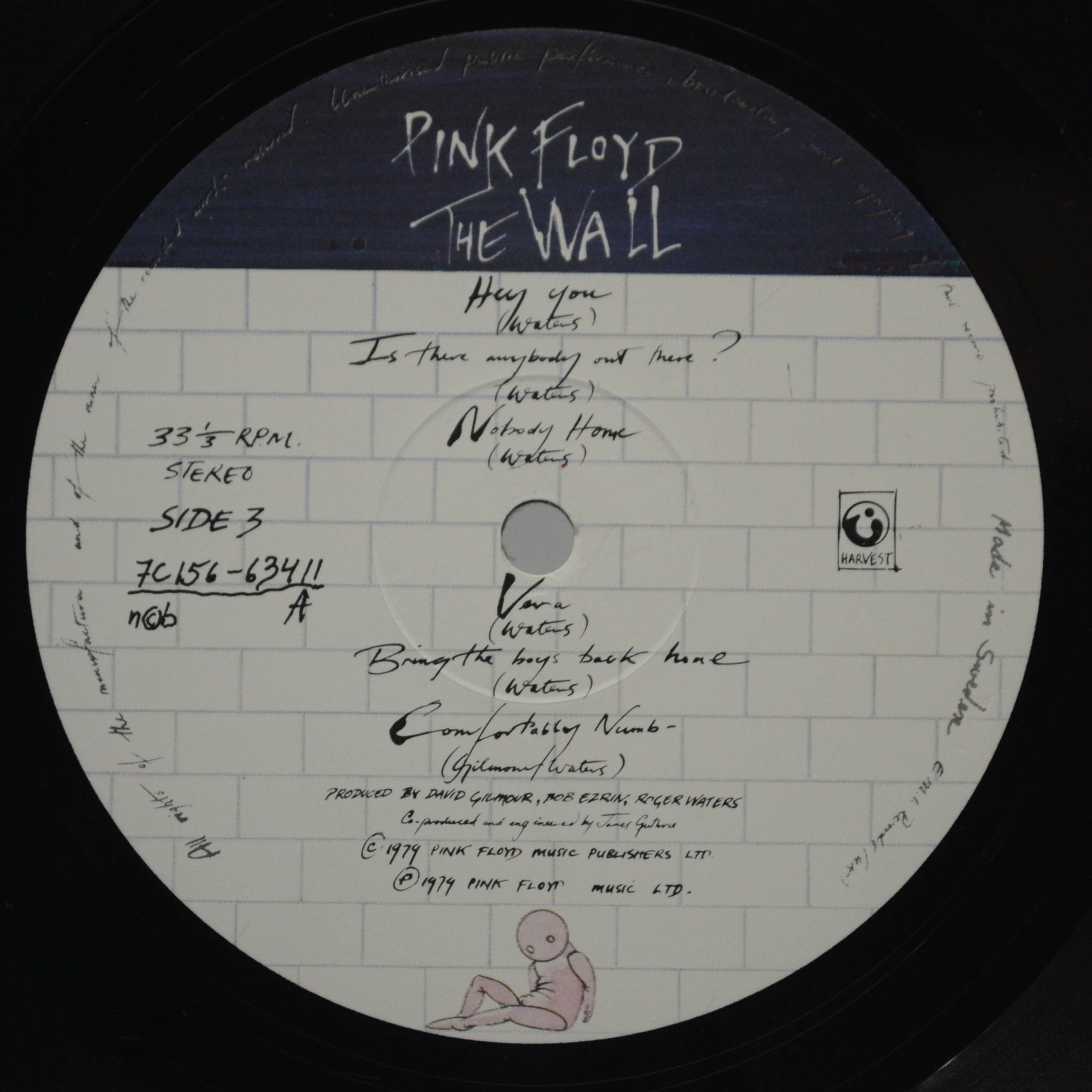 Виниловая пластинка Pink Floyd — The Wall (2LP), 1979