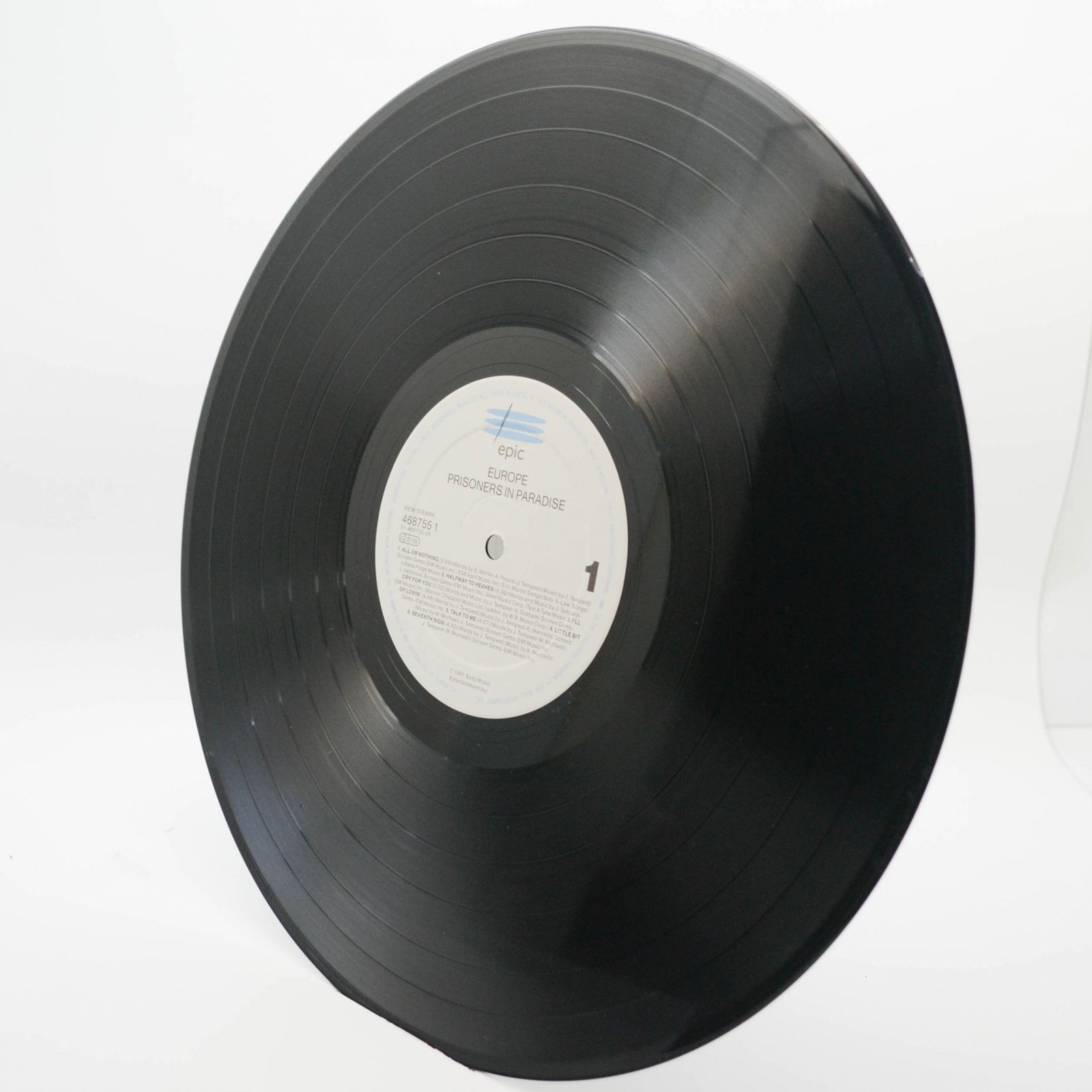 Europe — Prisoners In Paradise, 1991