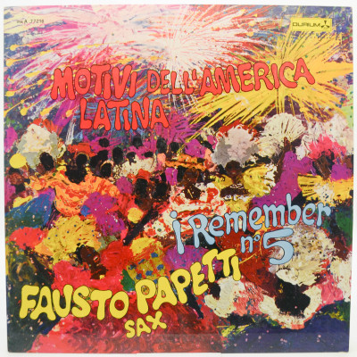 I Remember No. 5 - Motivi Dell'America Latina (1-st, Italy), 1969