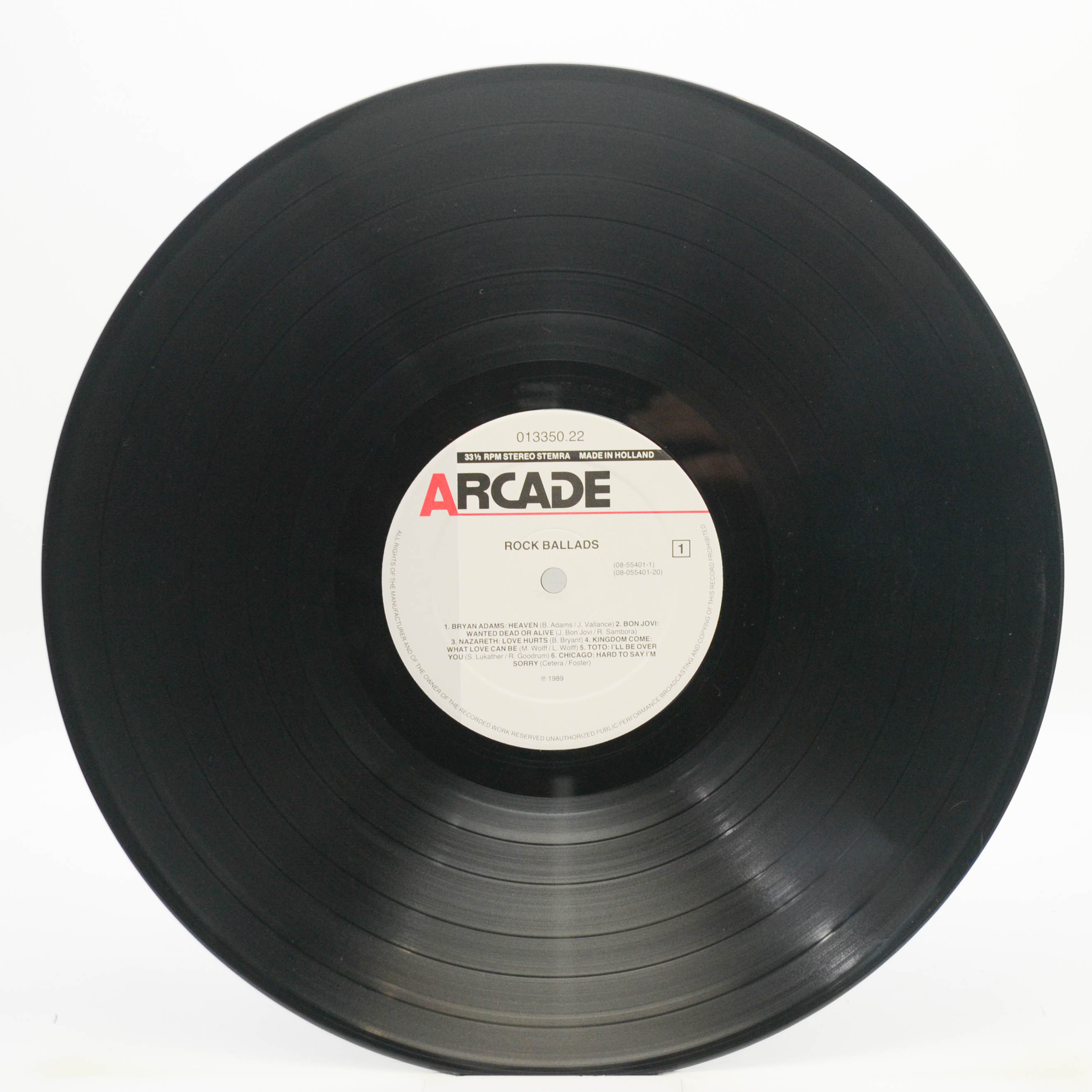 Various — Rock Ballads (2LP), 1989