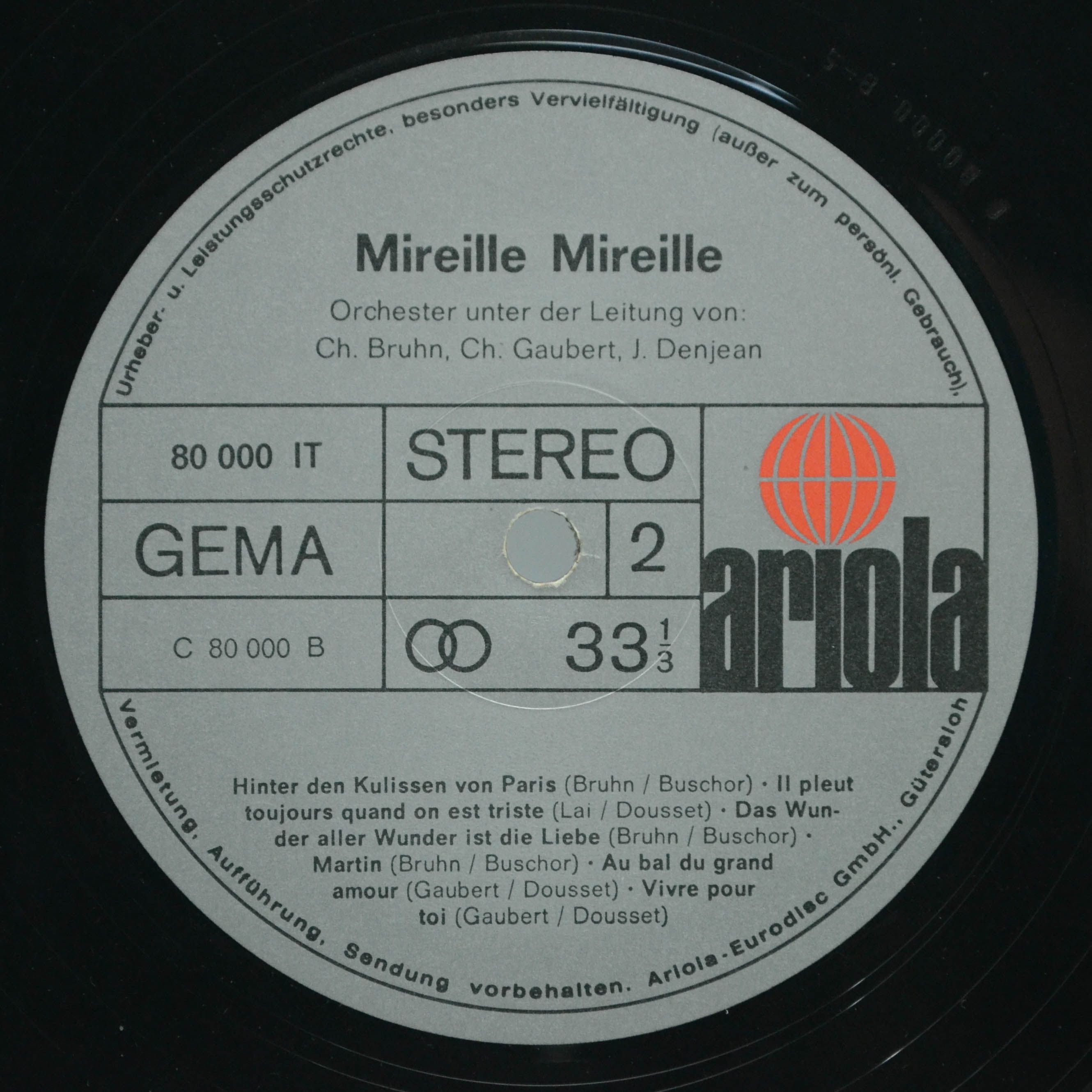 Mireille — Mireille, 1969