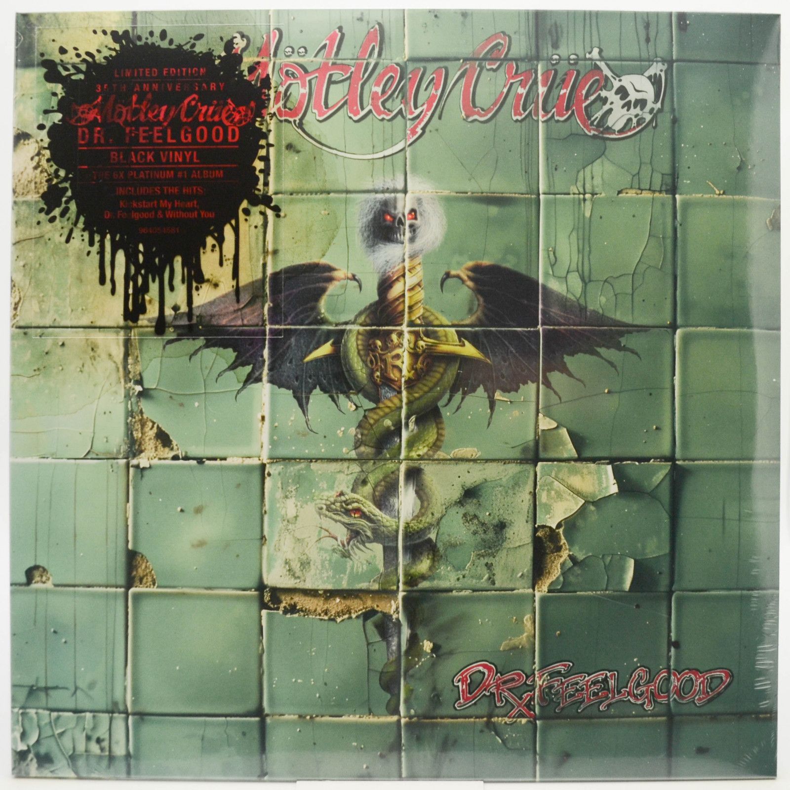 Виниловая пластинка Mötley Crüe — Dr. Feelgood, 1989