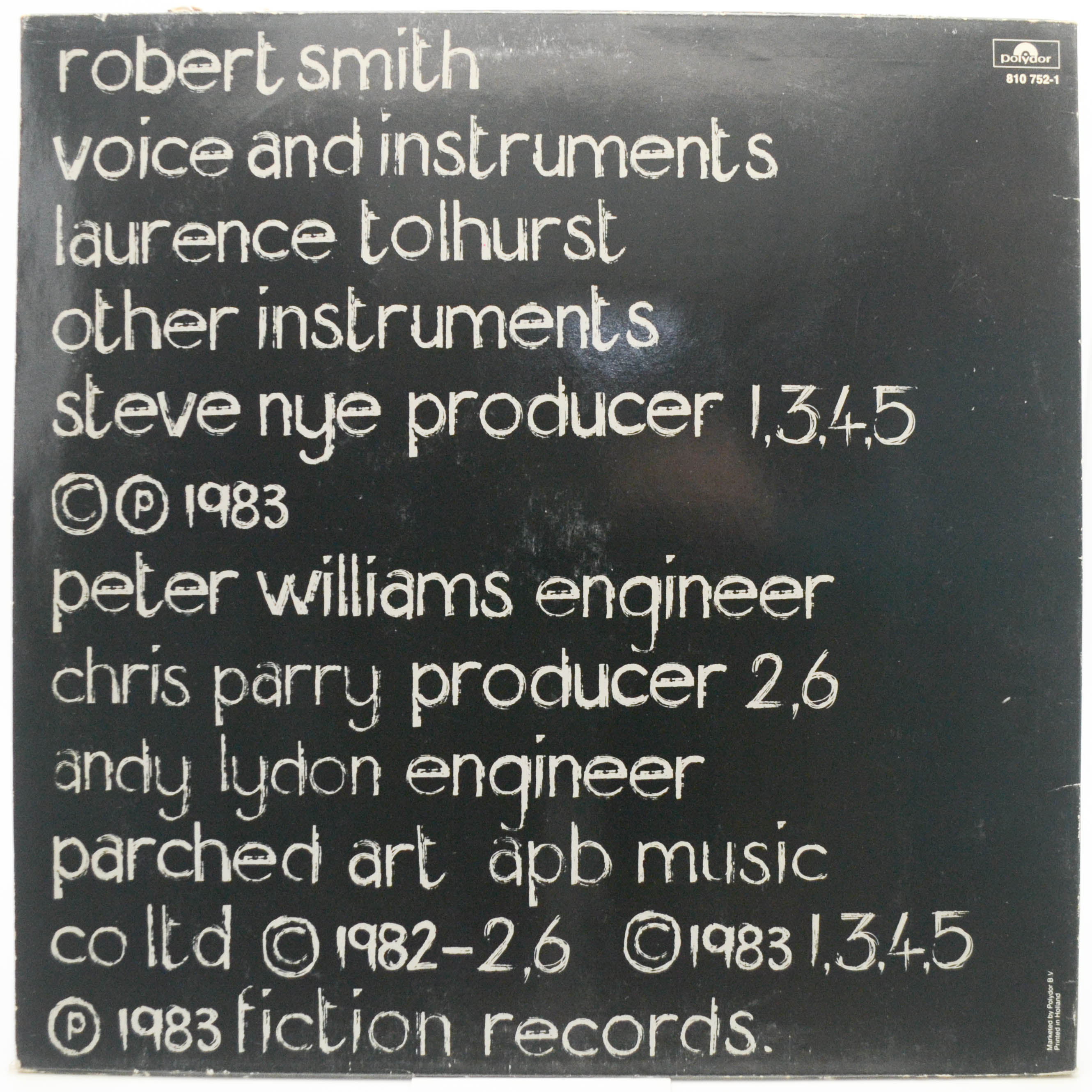 Cure — The Walk, 1983