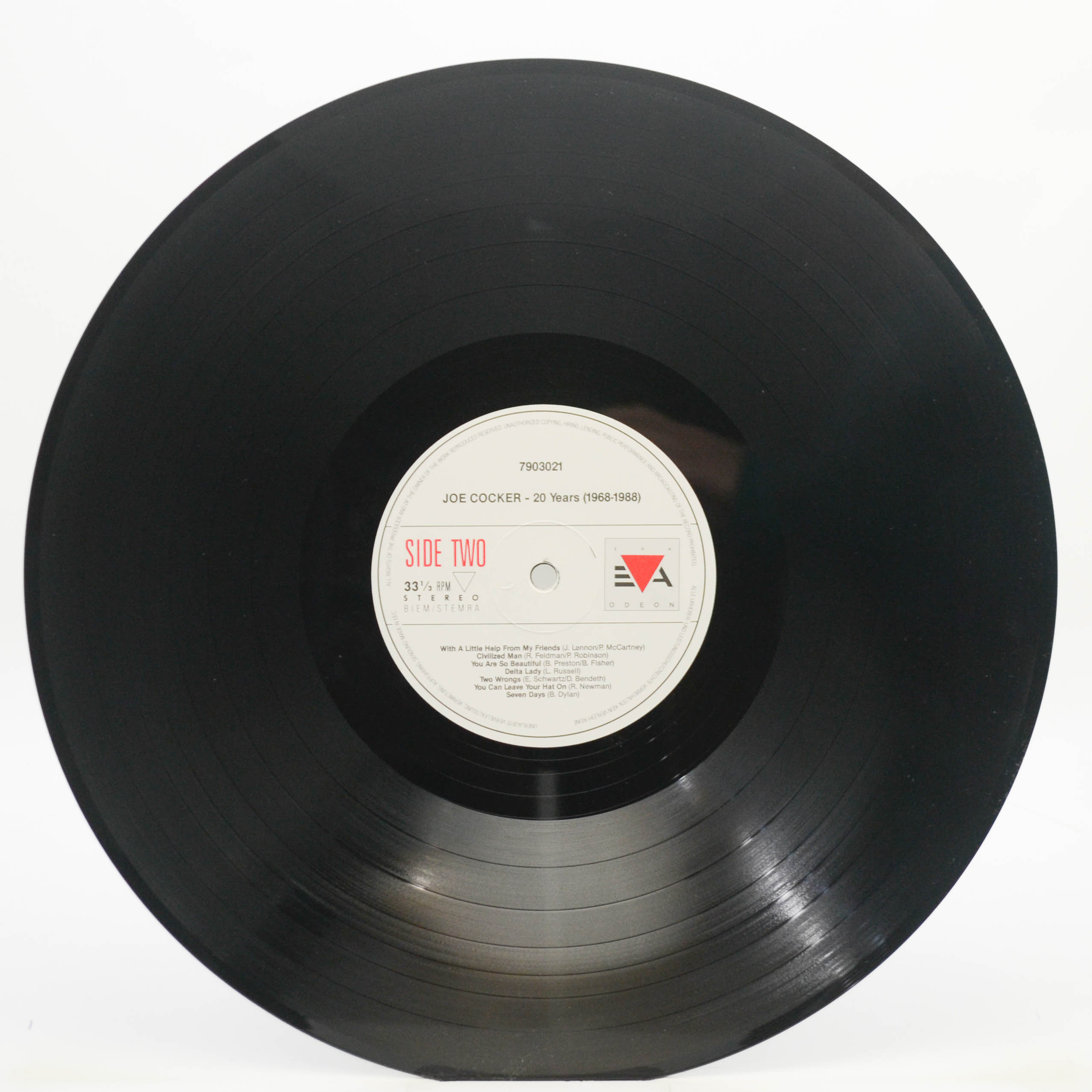 Joe Cocker — 20 Years (1968-1988), 1988