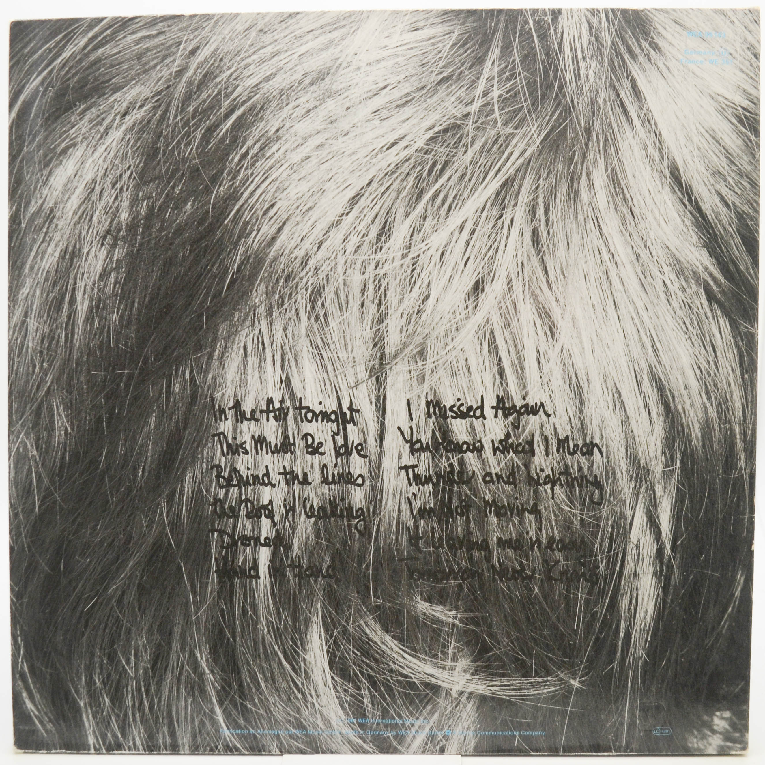 Phil Collins — Face Value, 1981