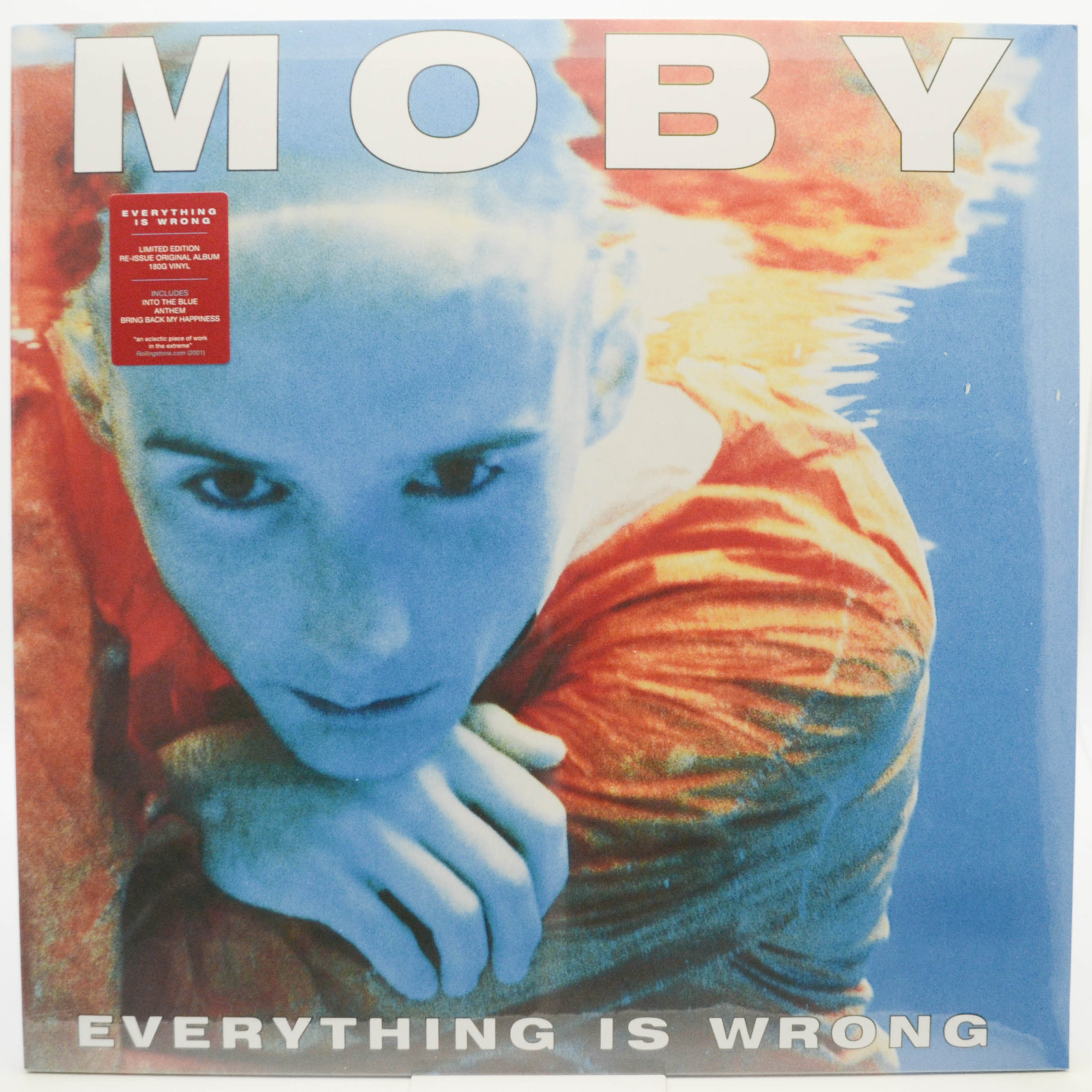 Виниловая пластинка Moby — Everything Is Wrong (UK), 1995