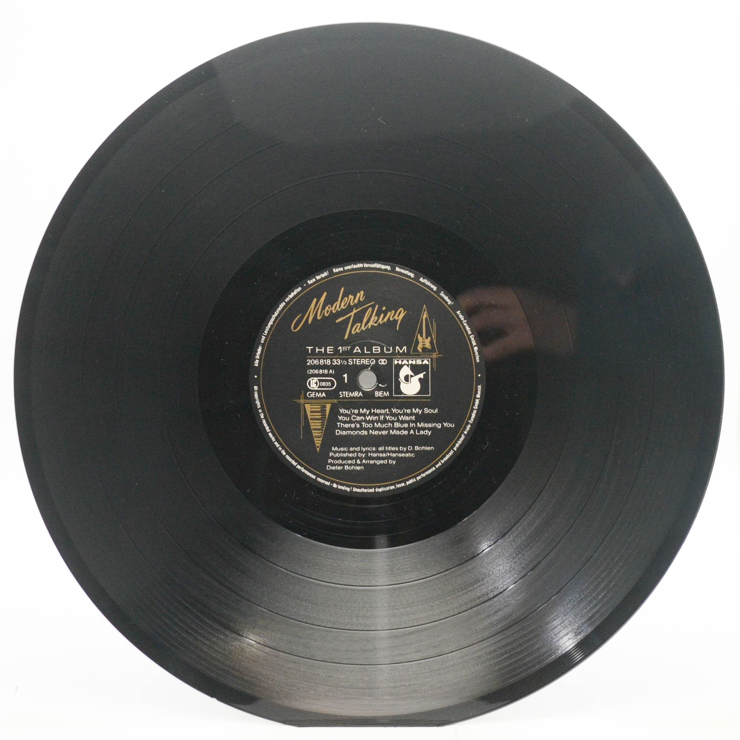Виниловая пластинка Modern Talking — The 1st Album, 1985