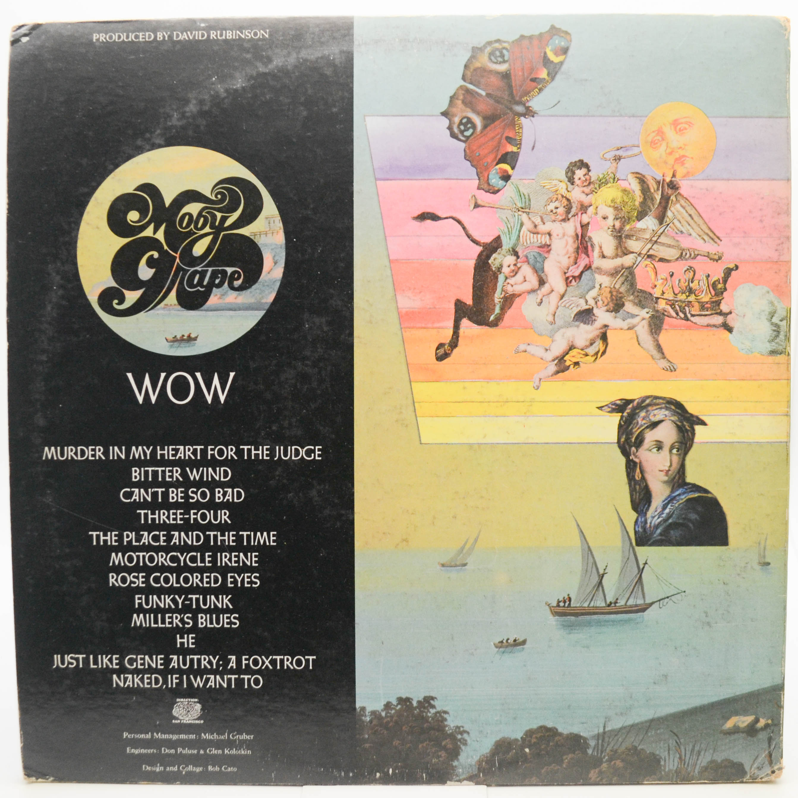 Виниловая пластинка Moby Grape — Wow (1-st, USA), 1968