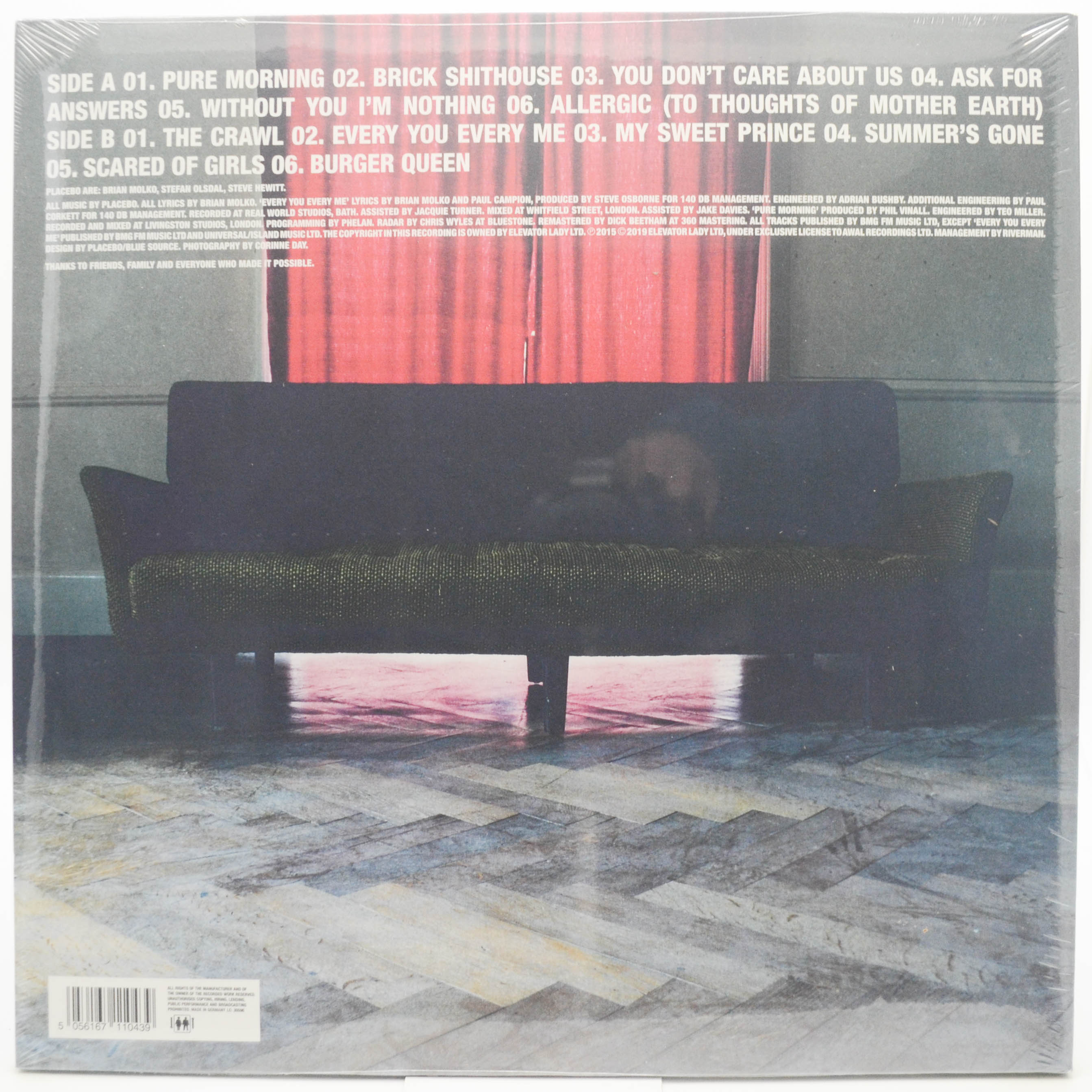 Placebo — Without You I'm Nothing, 1998