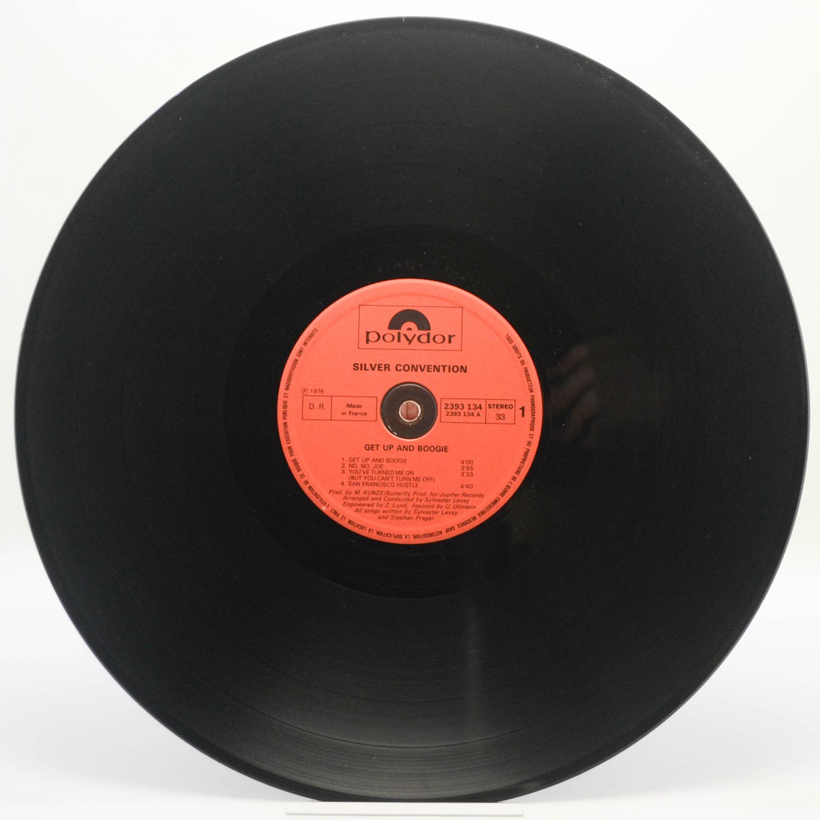 Виниловая пластинка Silver Convention — Get Up And Boogie!, 1976