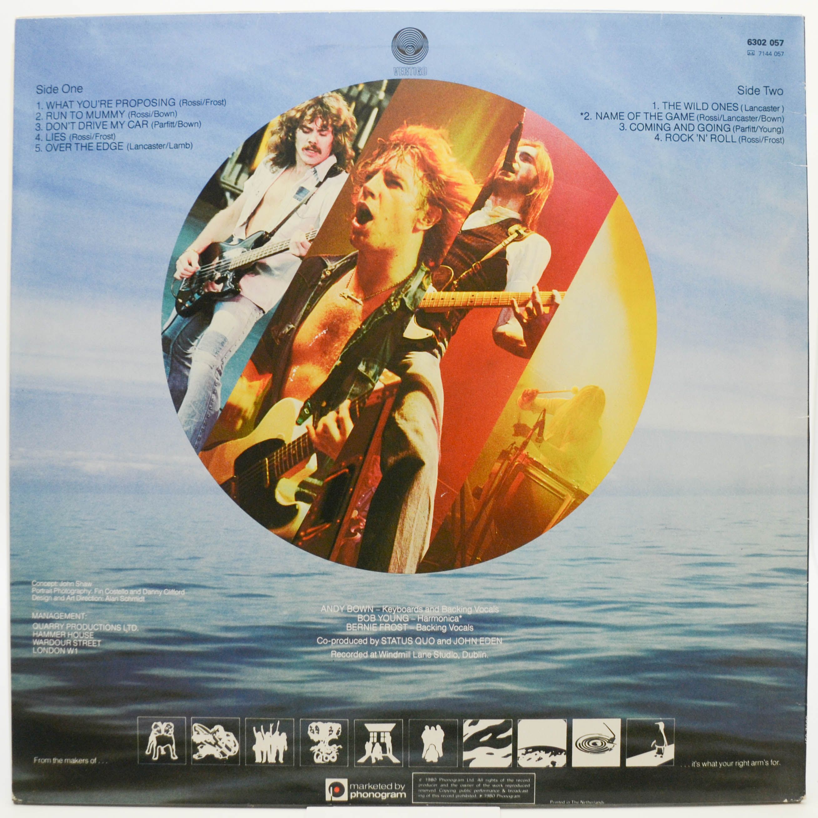 Виниловая пластинка Status Quo — Just Supposin', 1980
