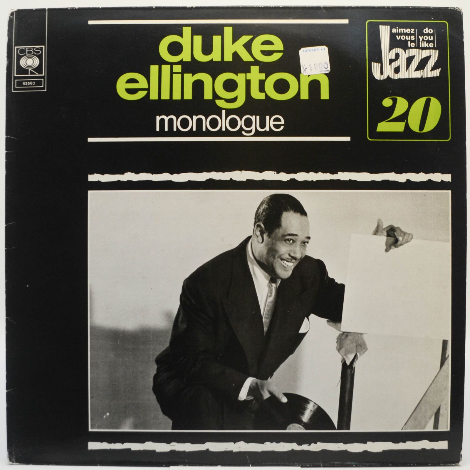 Duke Ellington — Monologue, 1973