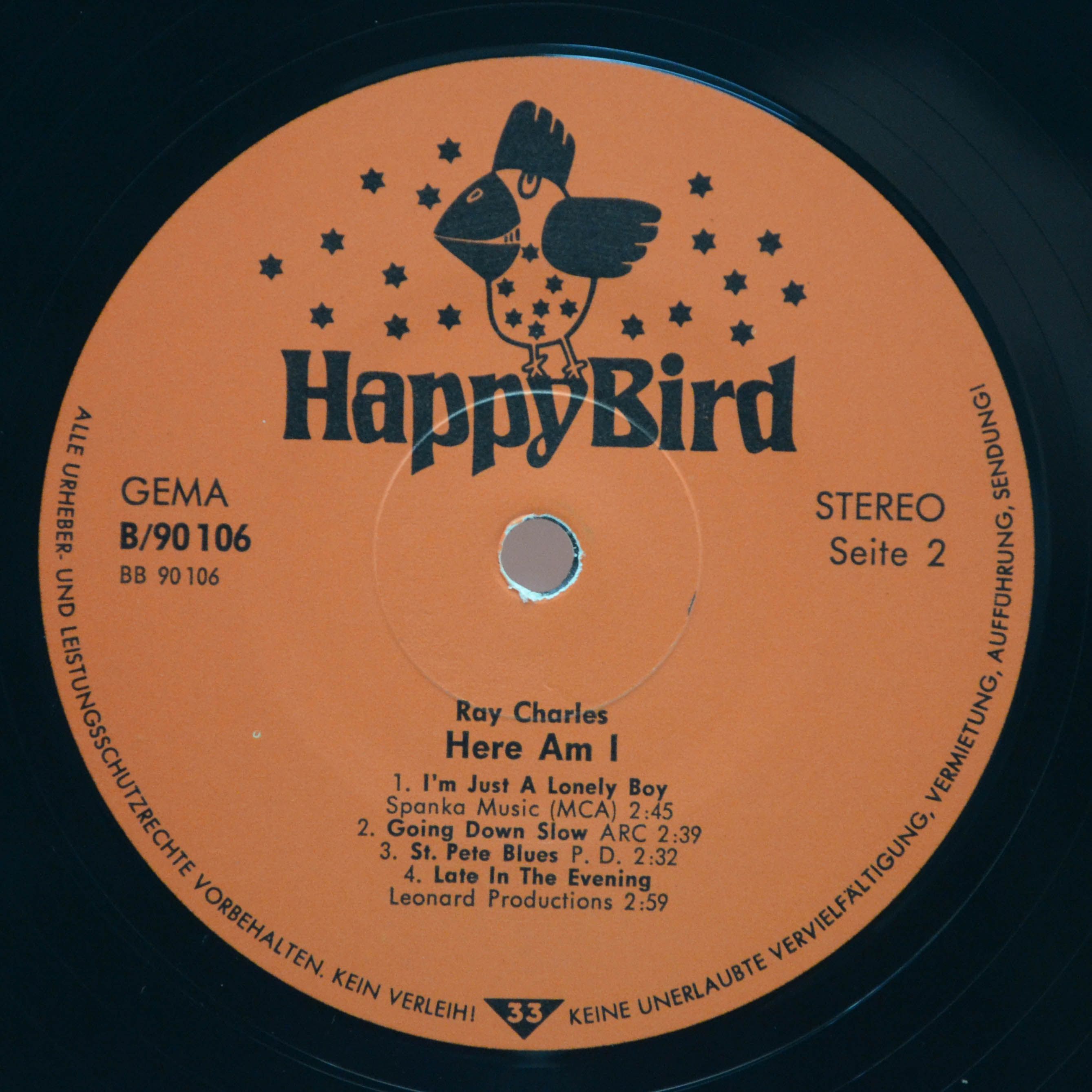 Ray Charles — Here Am I, 1982