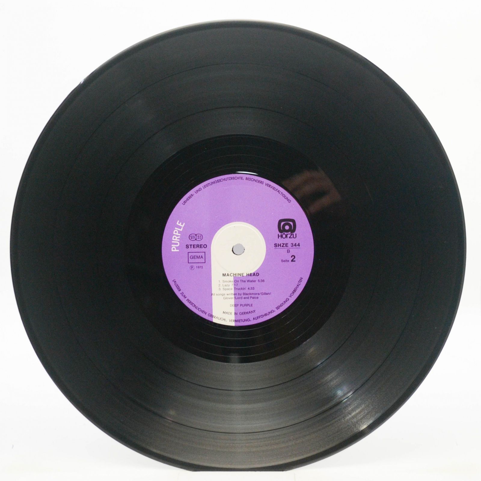 Deep Purple — Machine Head (poster), 1972