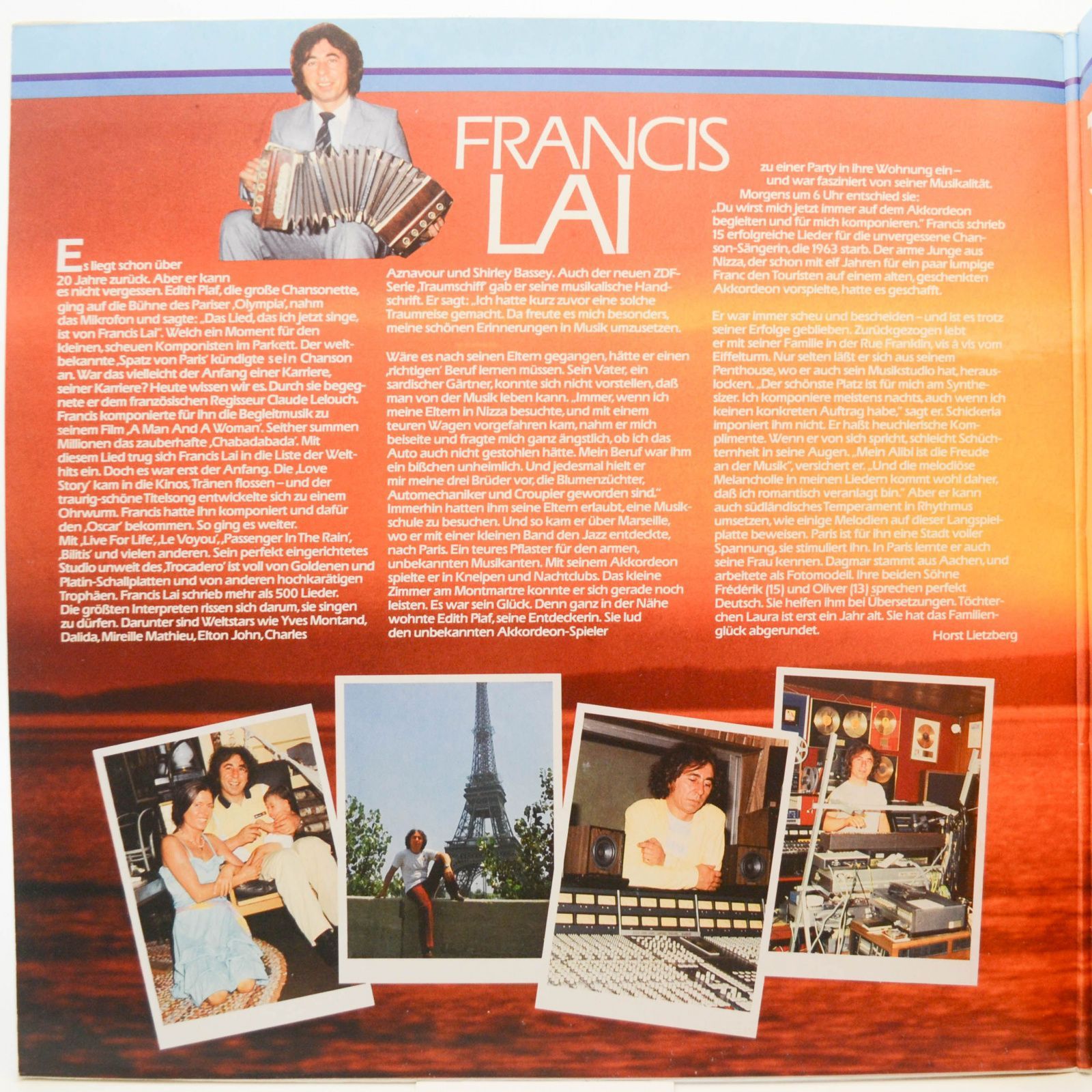 Francis Lai — Traumschiff-Melodien, 1983