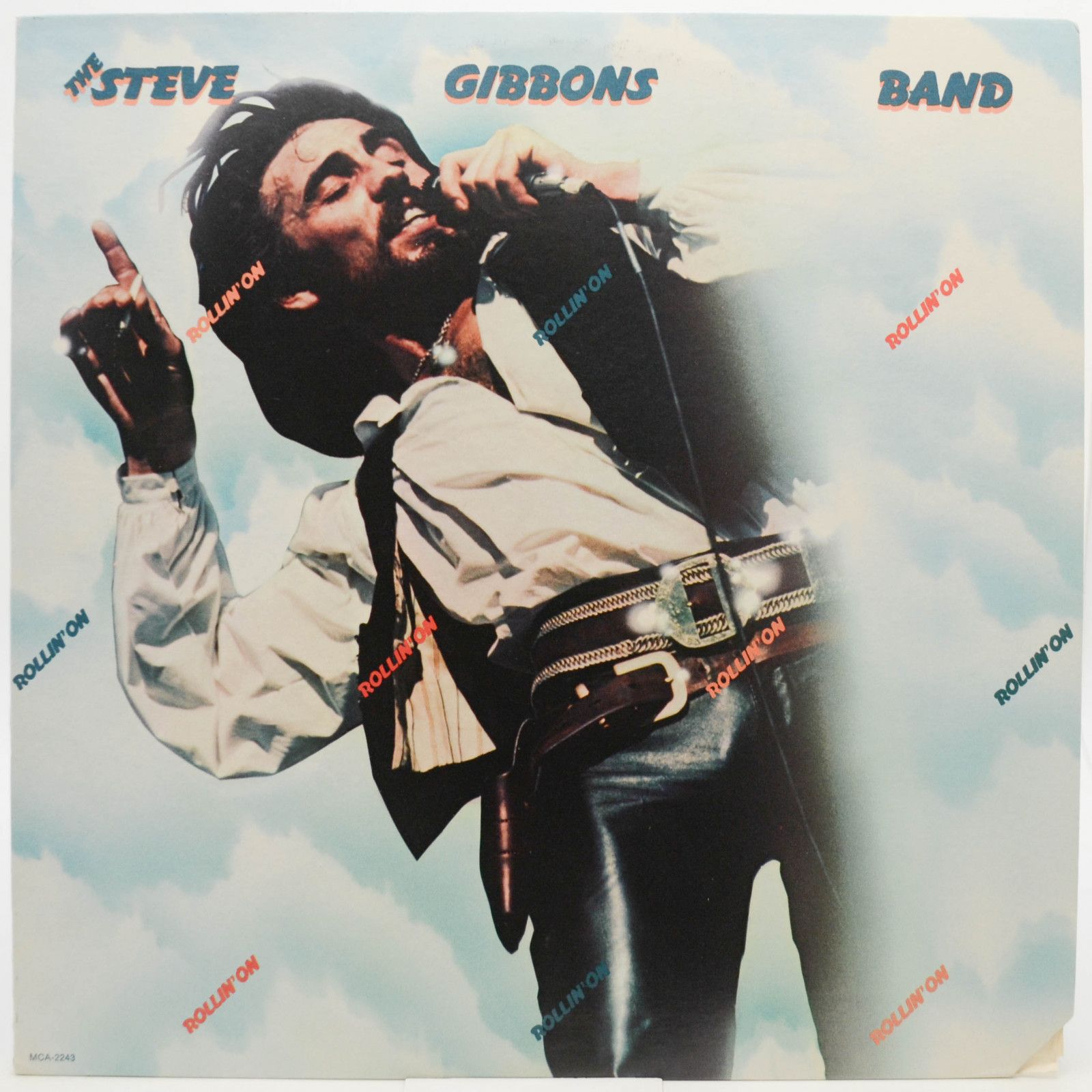 Виниловая пластинка Steve Gibbons Band — Rollin' On (USA), 1977