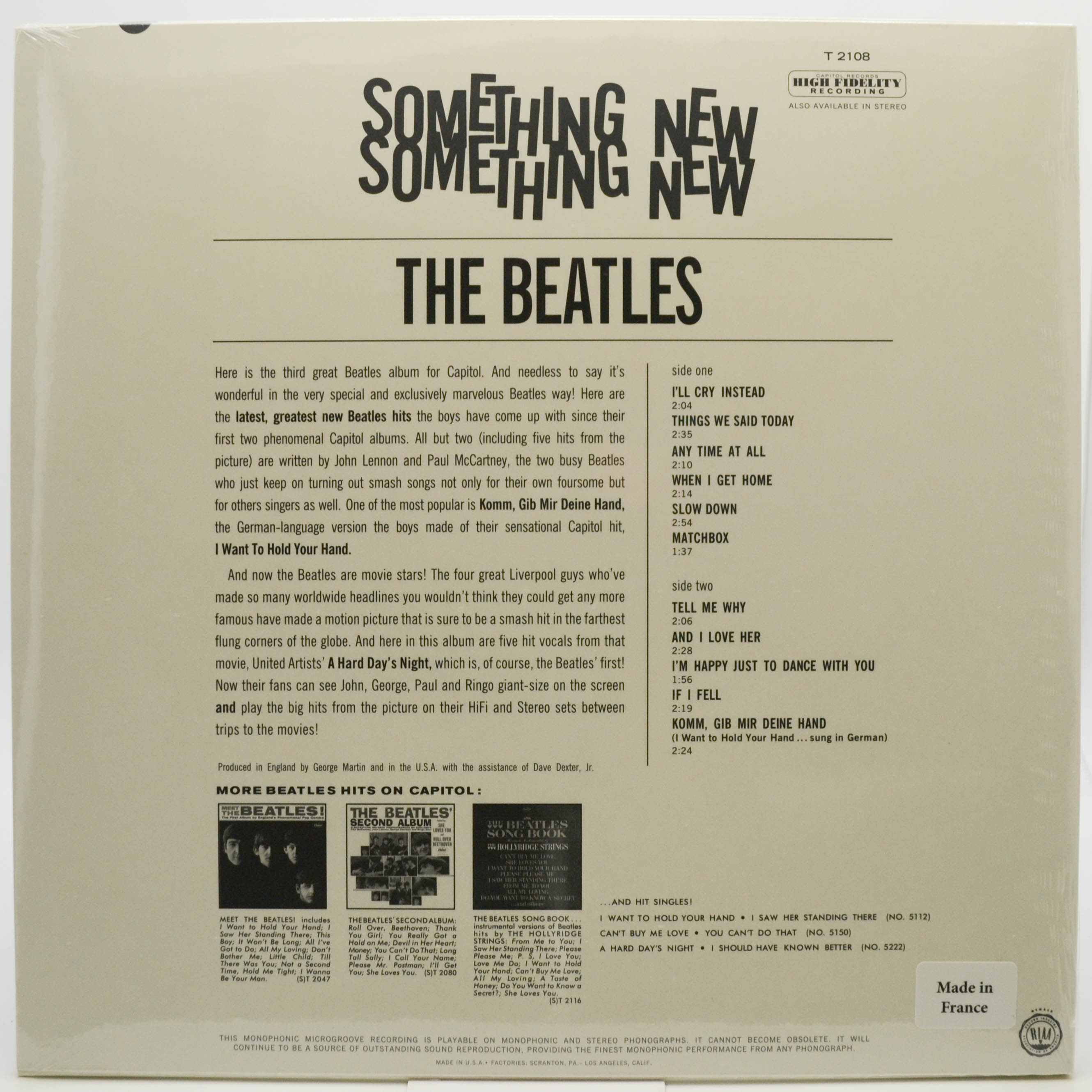 Beatles — Something New, 1964