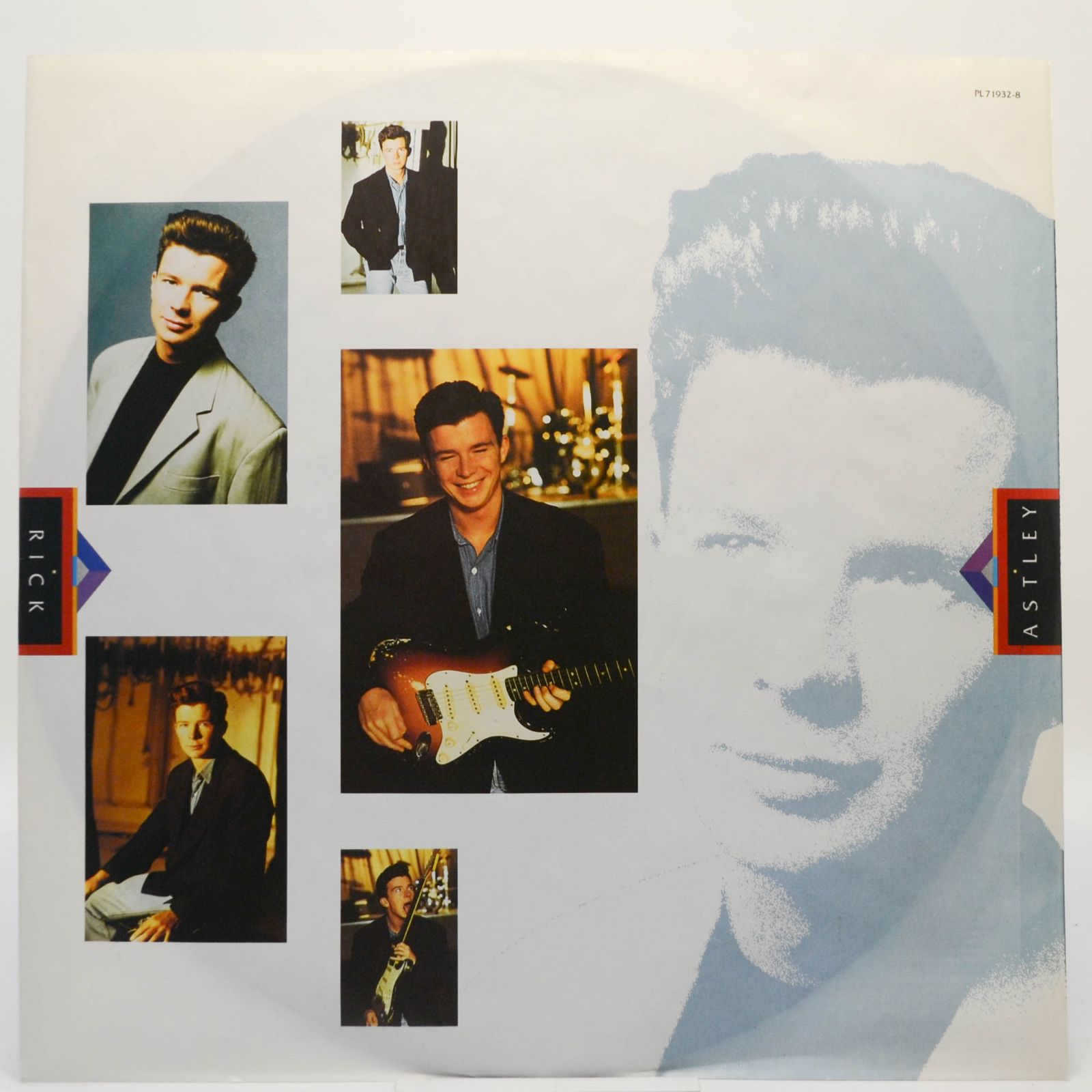 Виниловая пластинка Rick Astley — Hold Me In Your Arms, 1988