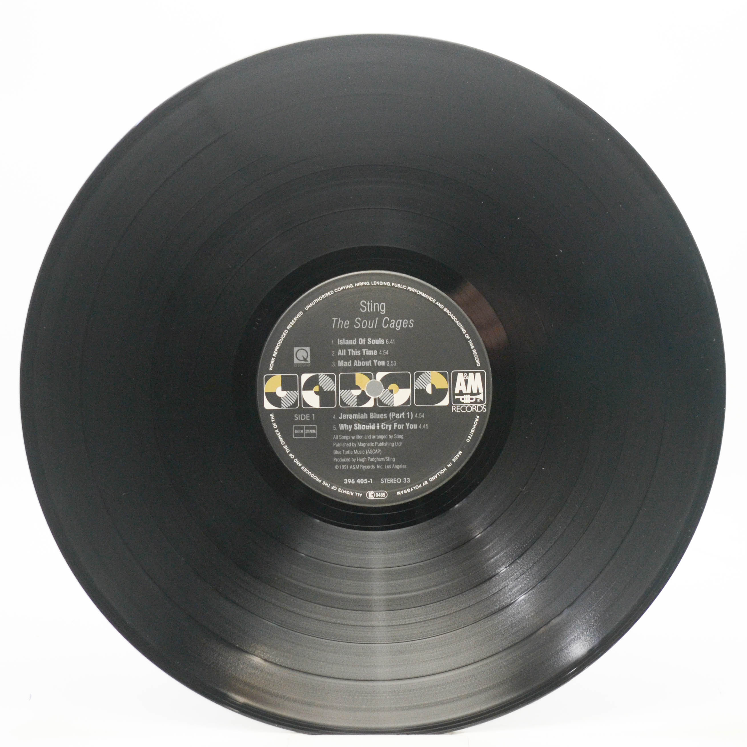 Sting — The Soul Cages, 1991