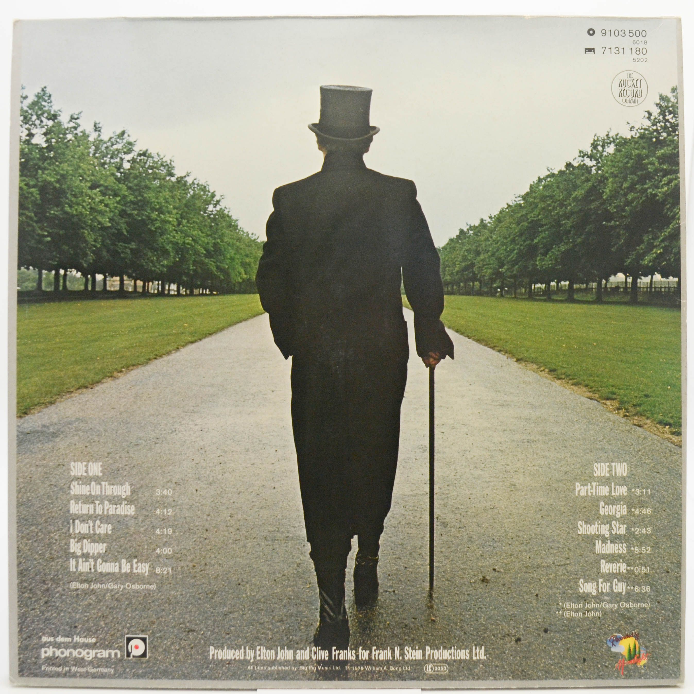 Elton John — A Single Man, 1978