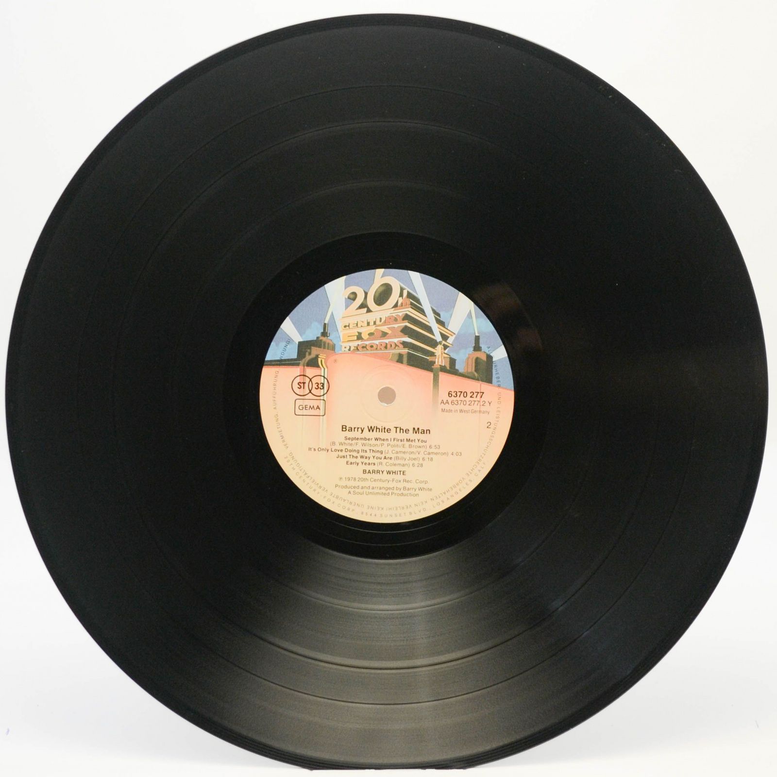 Barry White — Barry White The Man, 1978