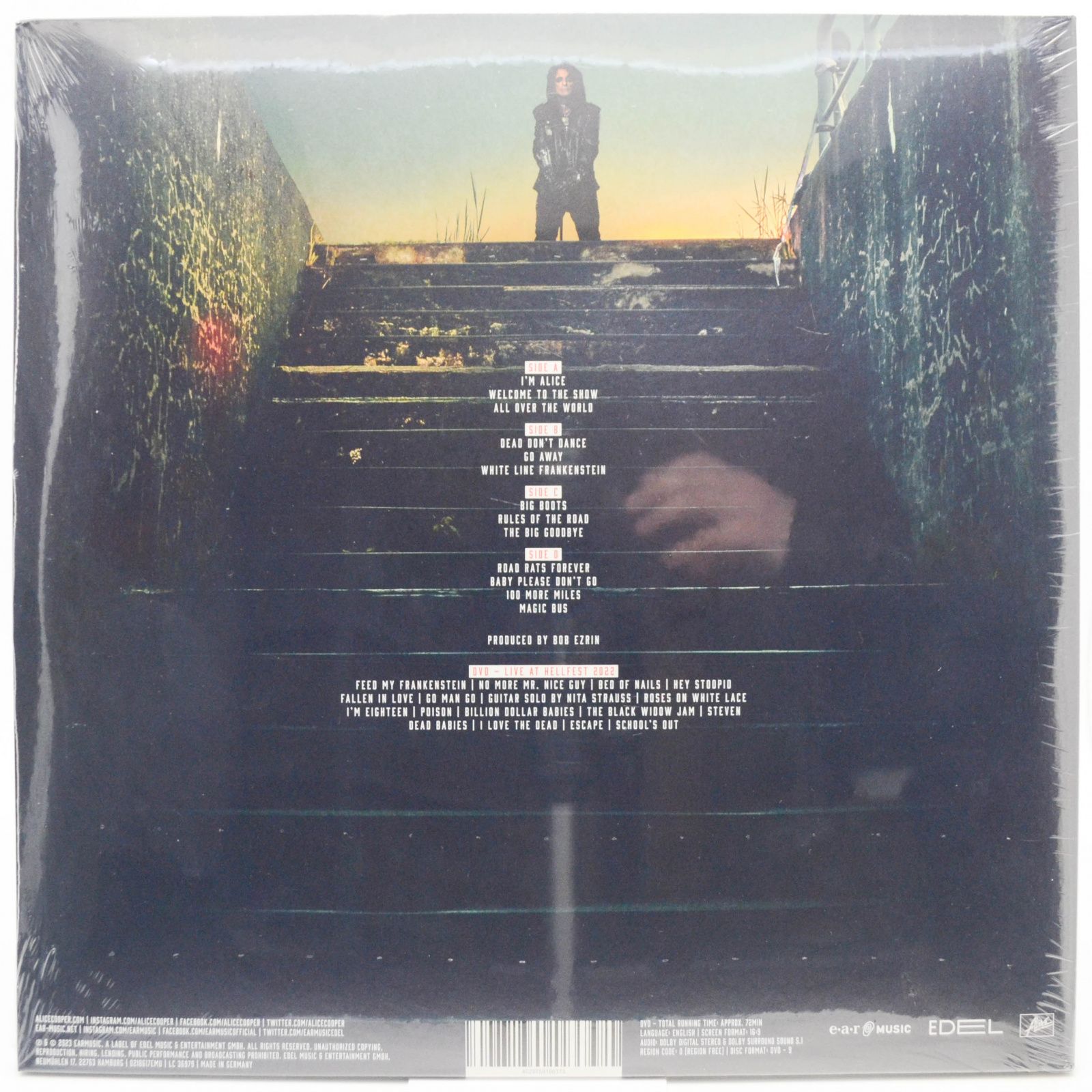Alice Cooper — Road (2LP+DVD), 2023