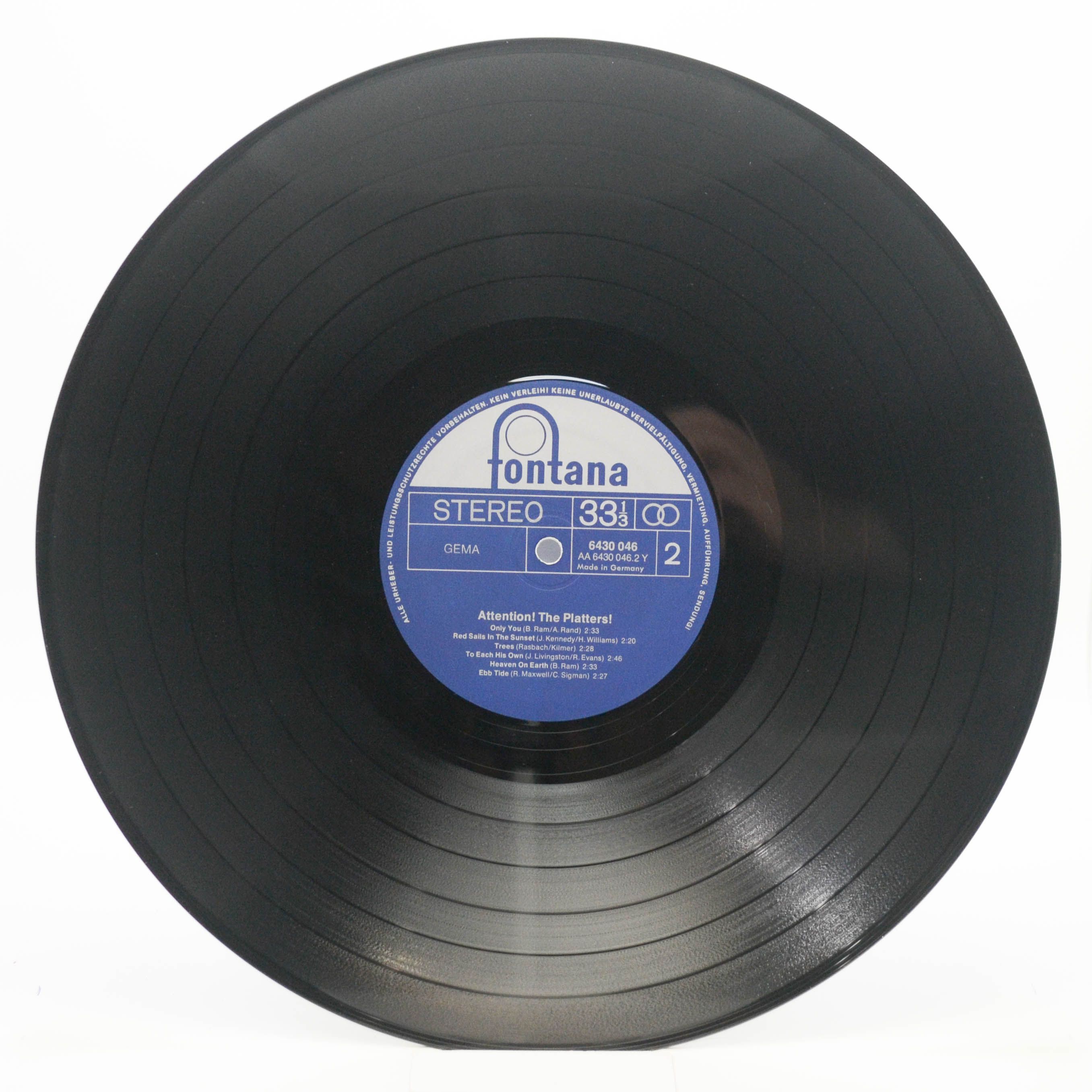 Виниловая пластинка The Platters — Attention!, 1973